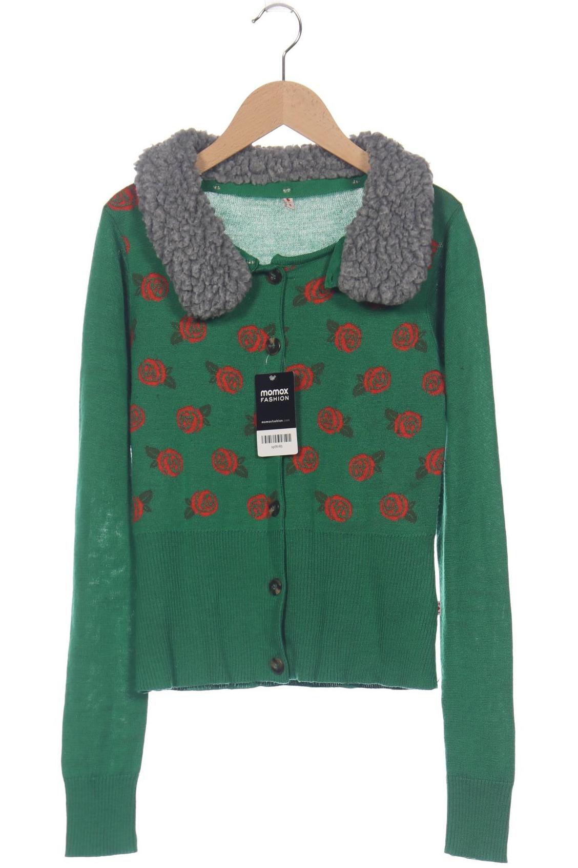 

Blutsgeschwister Damen Strickjacke, grün, Gr. 36