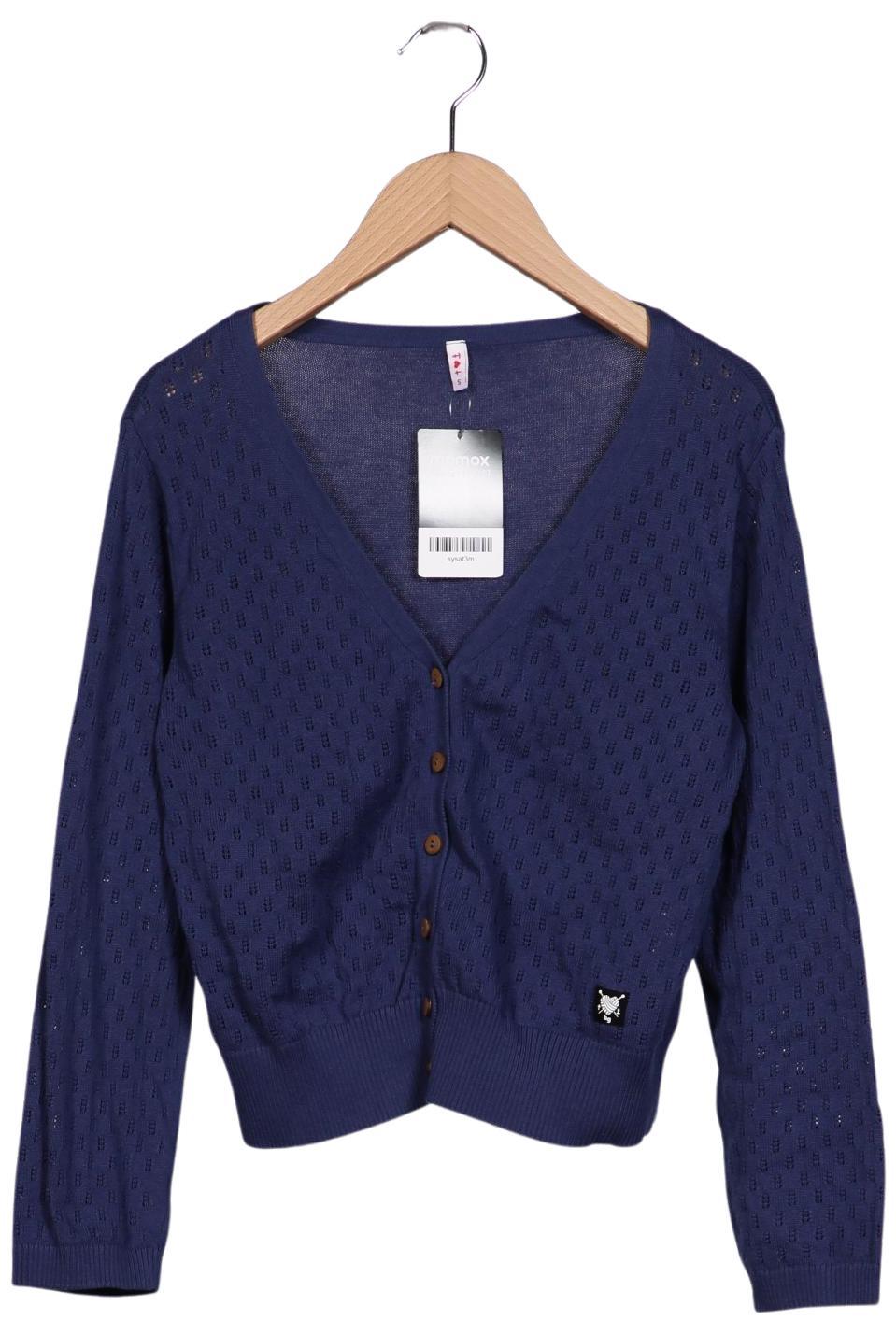 

Blutsgeschwister Damen Strickjacke, blau, Gr. 36