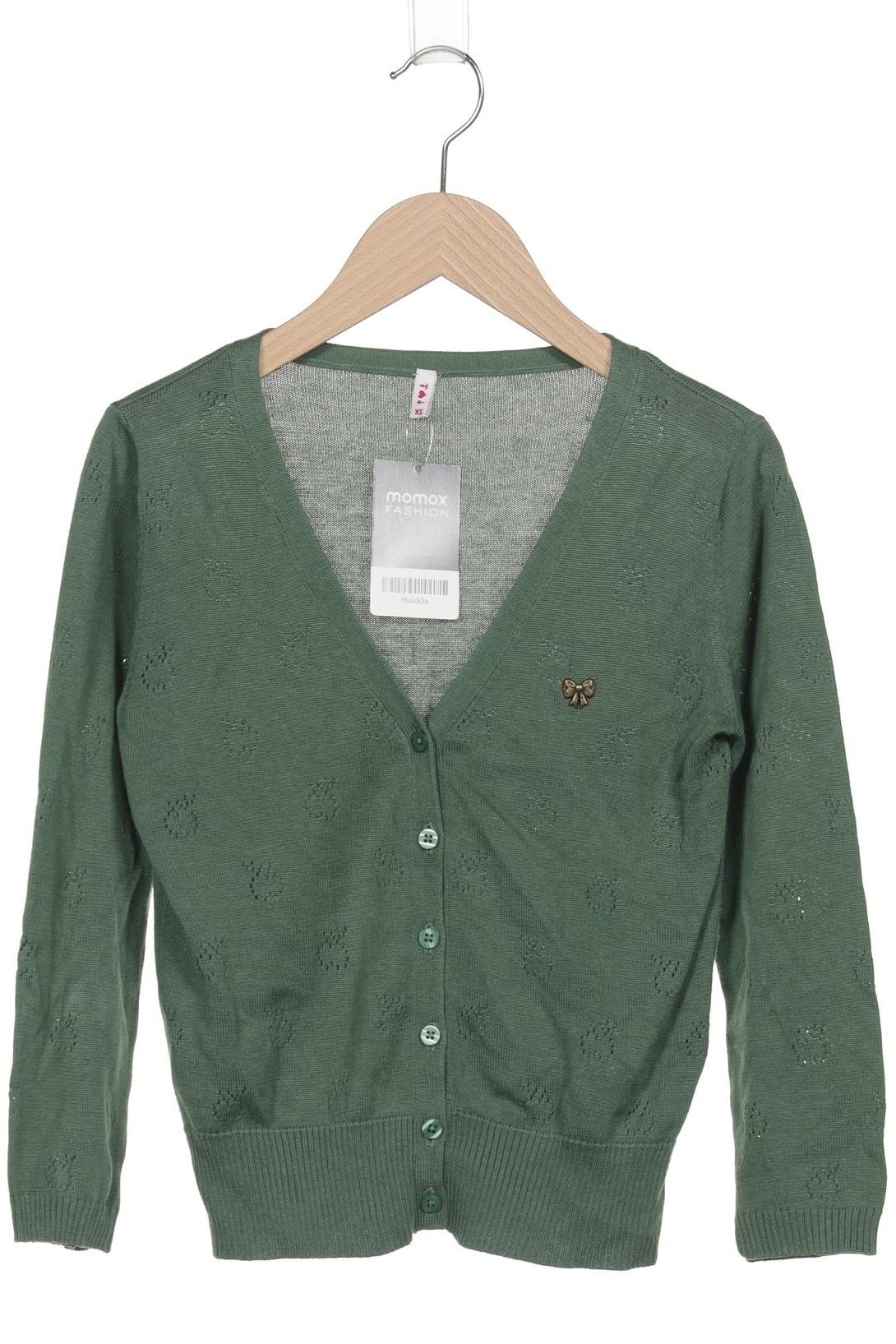 Thumbnail - Blutsgeschwister Damen Strickjacke, grün, Gr. 34