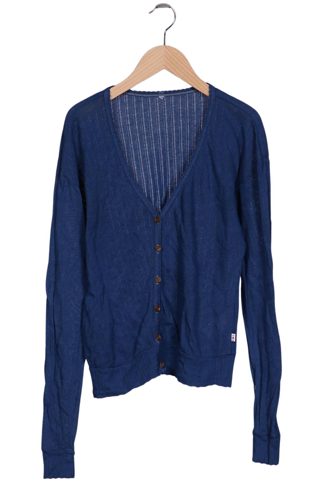 

Blutsgeschwister Damen Strickjacke, blau, Gr. 38