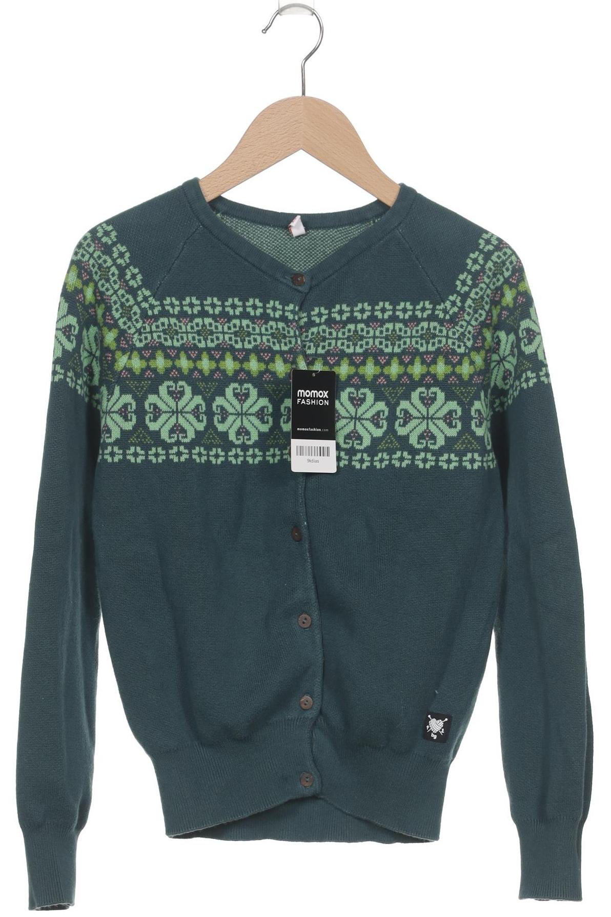 

Blutsgeschwister Damen Strickjacke, türkis, Gr. 34