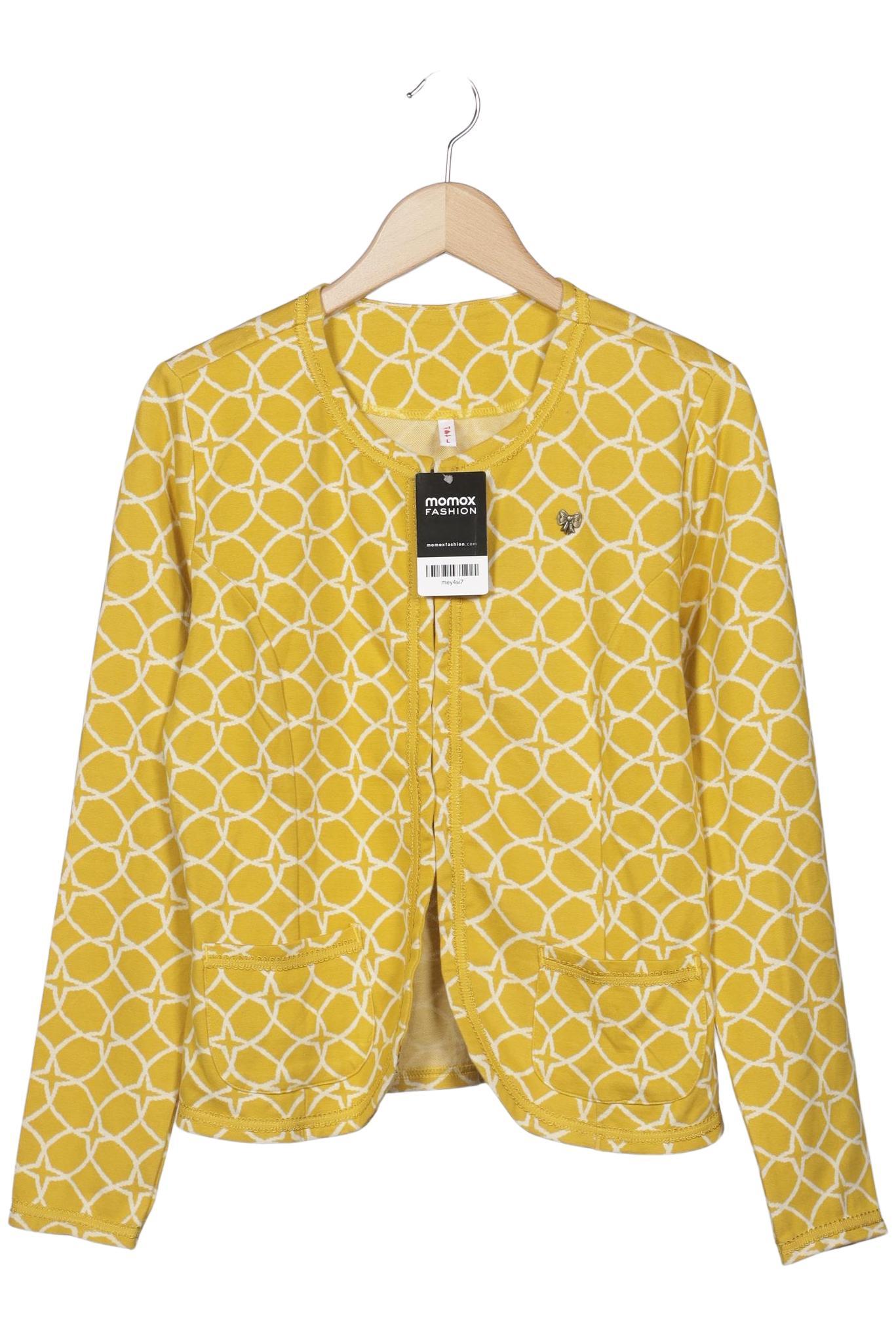 

Blutsgeschwister Damen Strickjacke, gelb, Gr. 42