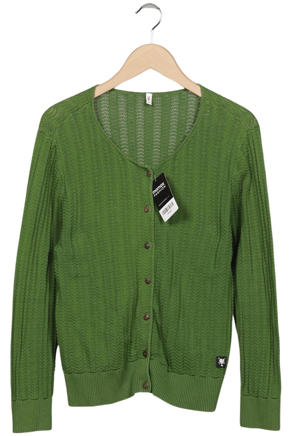 

Blutsgeschwister Damen Strickjacke, grün, Gr. 42