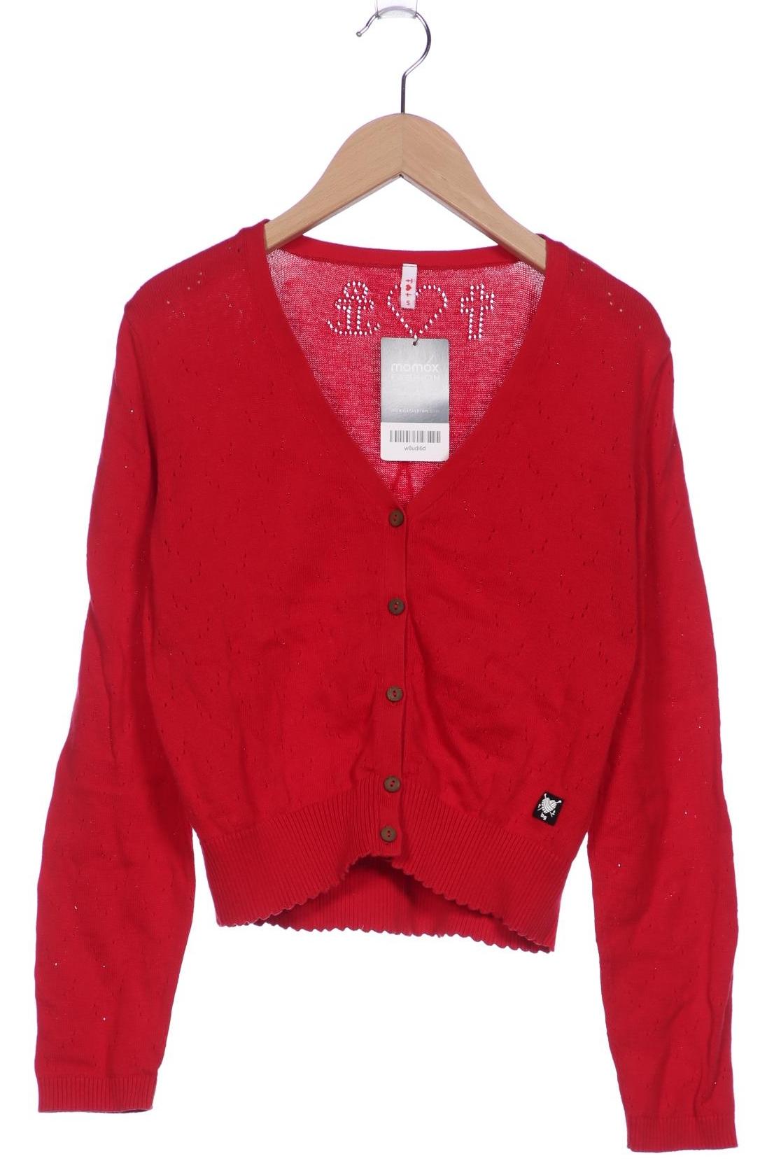 

Blutsgeschwister Damen Strickjacke, rot, Gr. 36