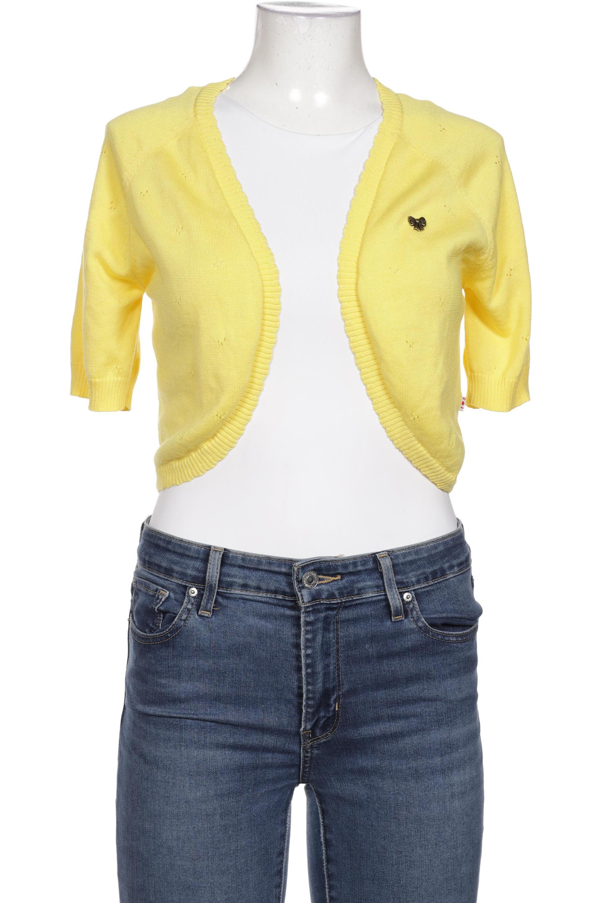 

Blutsgeschwister Damen Strickjacke, gelb, Gr. 38