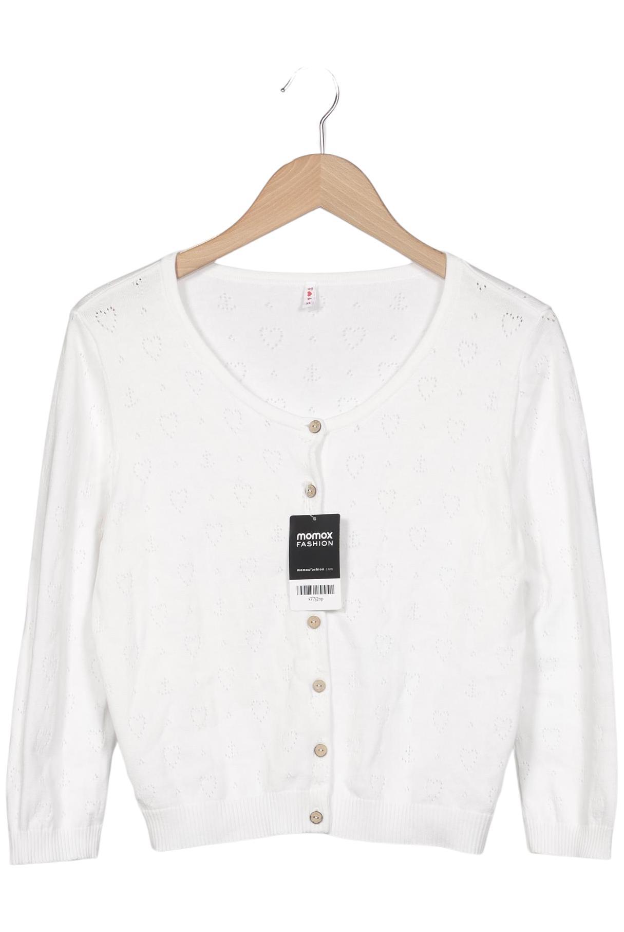 

Blutsgeschwister Damen Strickjacke, weiß, Gr. 44