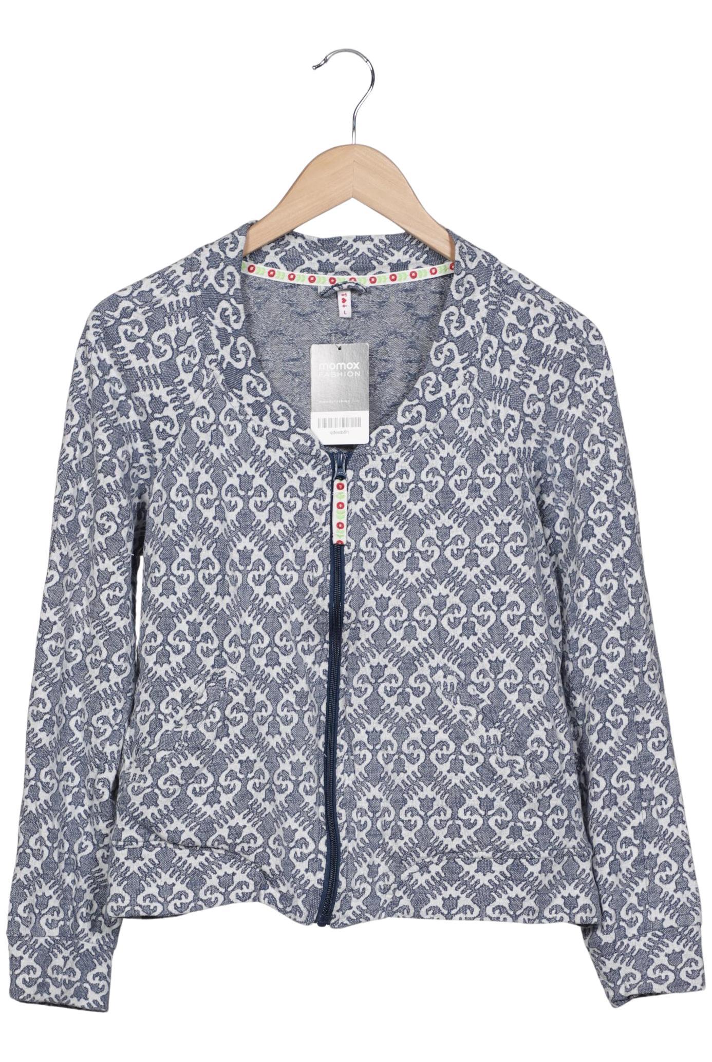 

Blutsgeschwister Damen Strickjacke, blau, Gr. 42