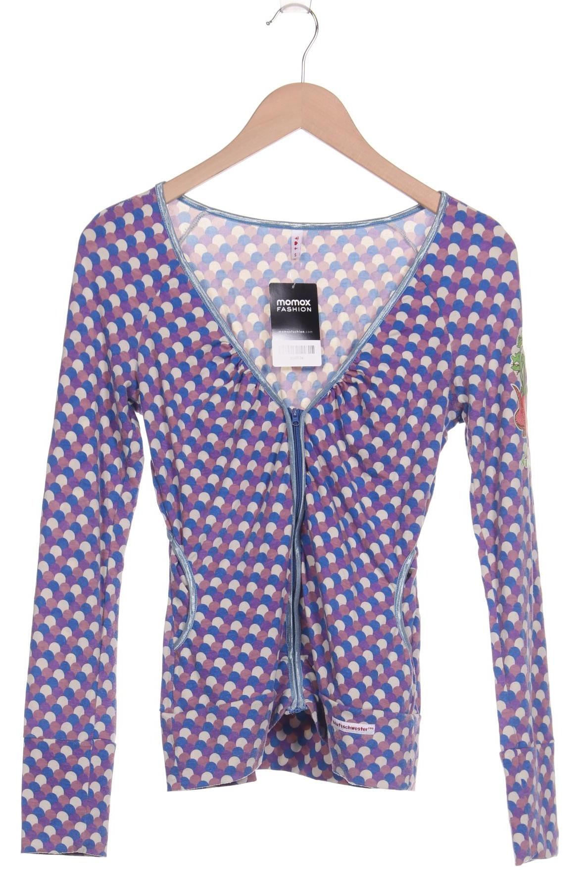 

Blutsgeschwister Damen Strickjacke, blau, Gr. 36