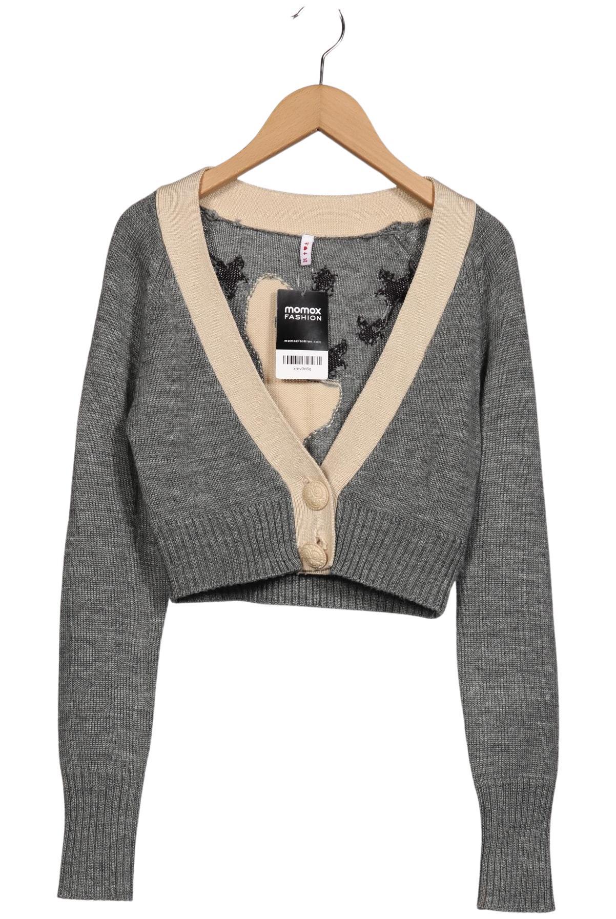 

Blutsgeschwister Damen Strickjacke, grau, Gr. 34