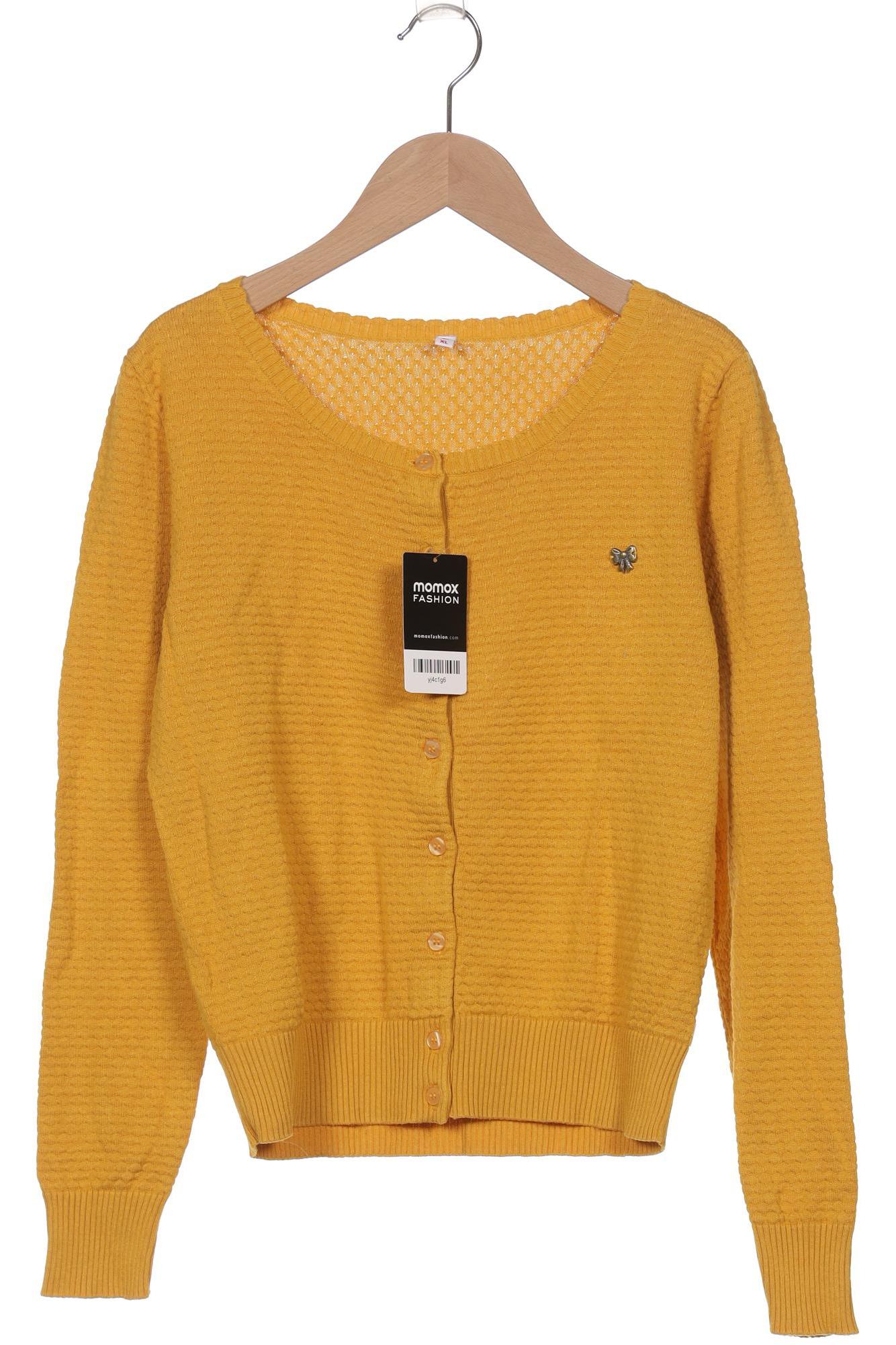 

Blutsgeschwister Damen Strickjacke, gelb, Gr. 44