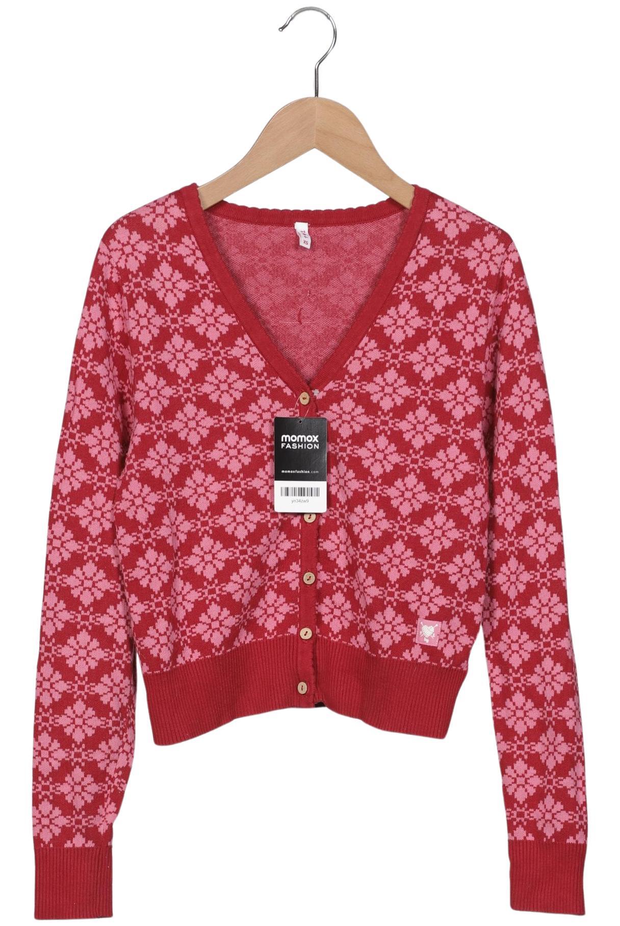 

Blutsgeschwister Damen Strickjacke, rot, Gr. 34