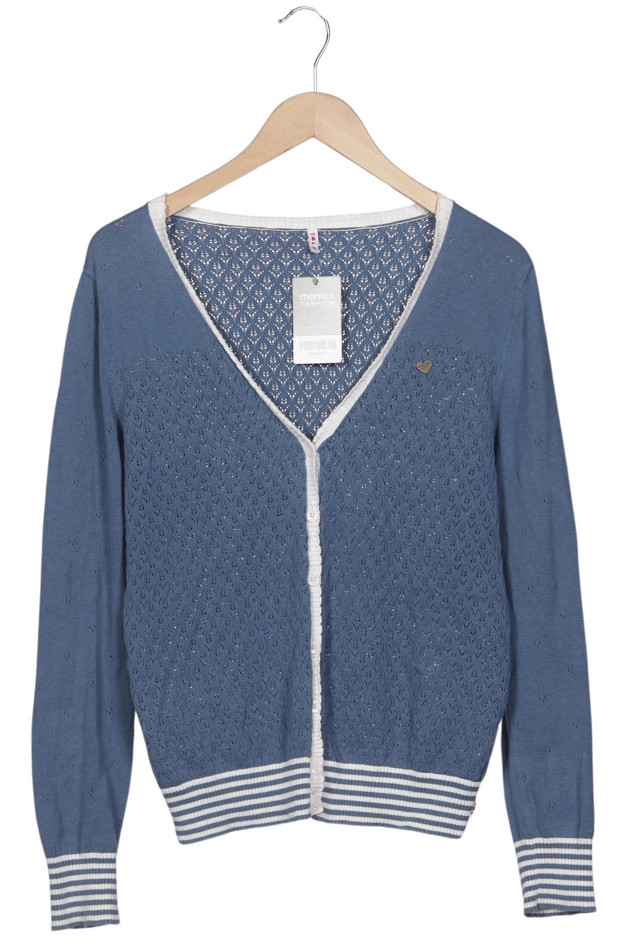 

Blutsgeschwister Damen Strickjacke, blau, Gr. 44