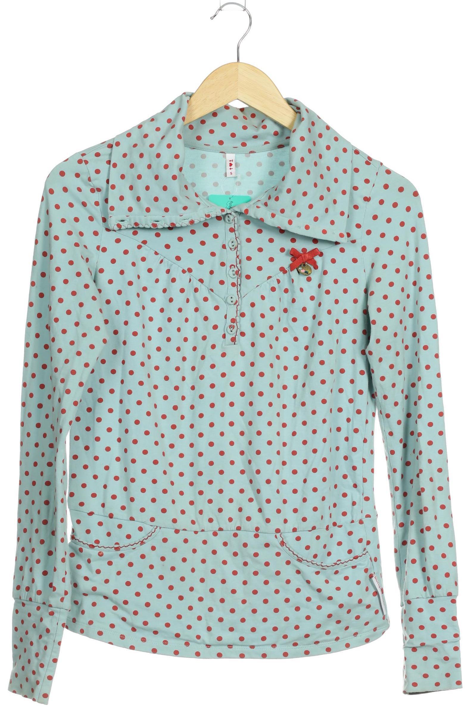 

Blutsgeschwister Damen Langarmshirt, türkis, Gr.