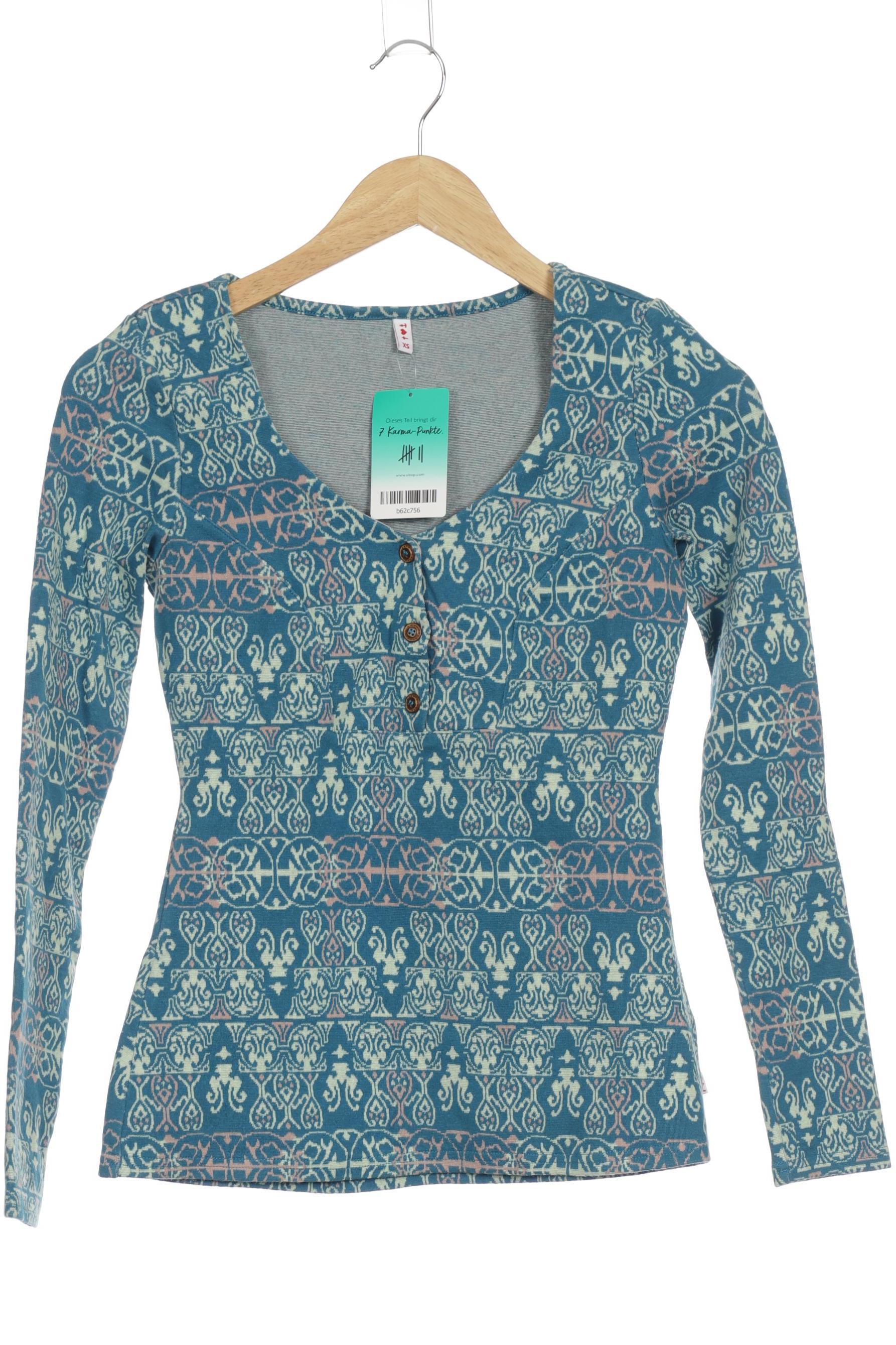 

Blutsgeschwister Damen Pullover, türkis, Gr.