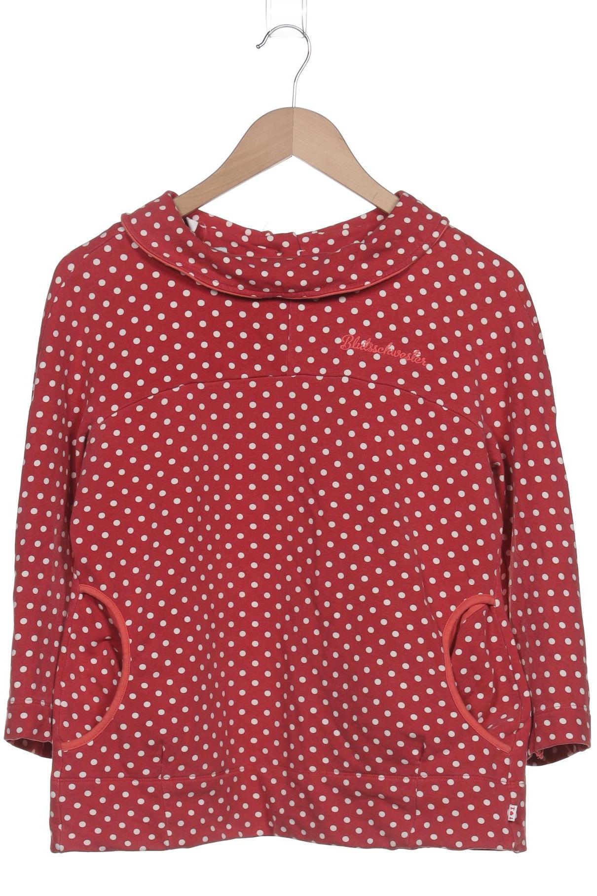 

Blutsgeschwister Damen Sweatshirt, rot, Gr. 42