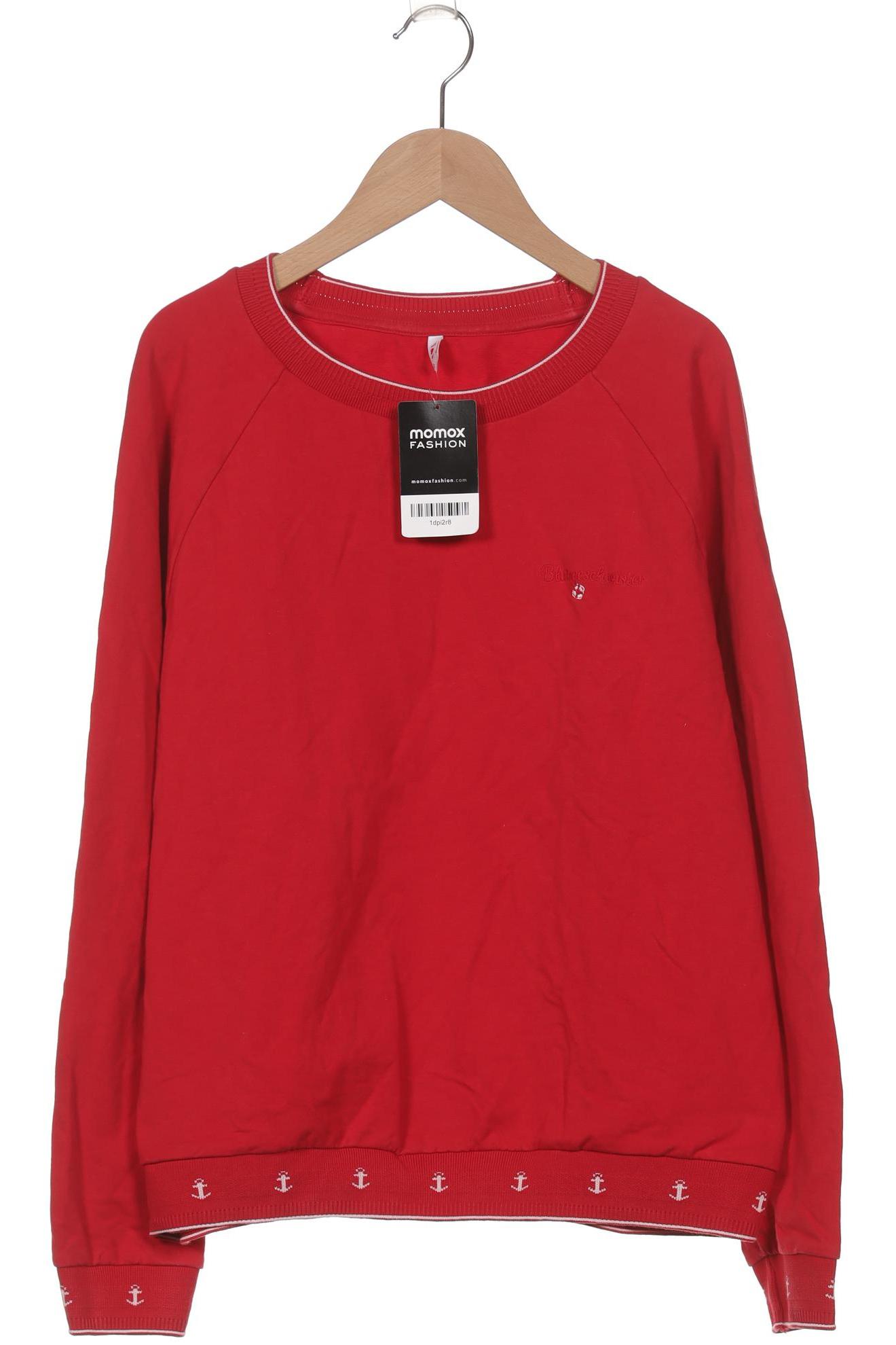 Thumbnail - Blutsgeschwister Damen Sweatshirt, rot, Gr. 44