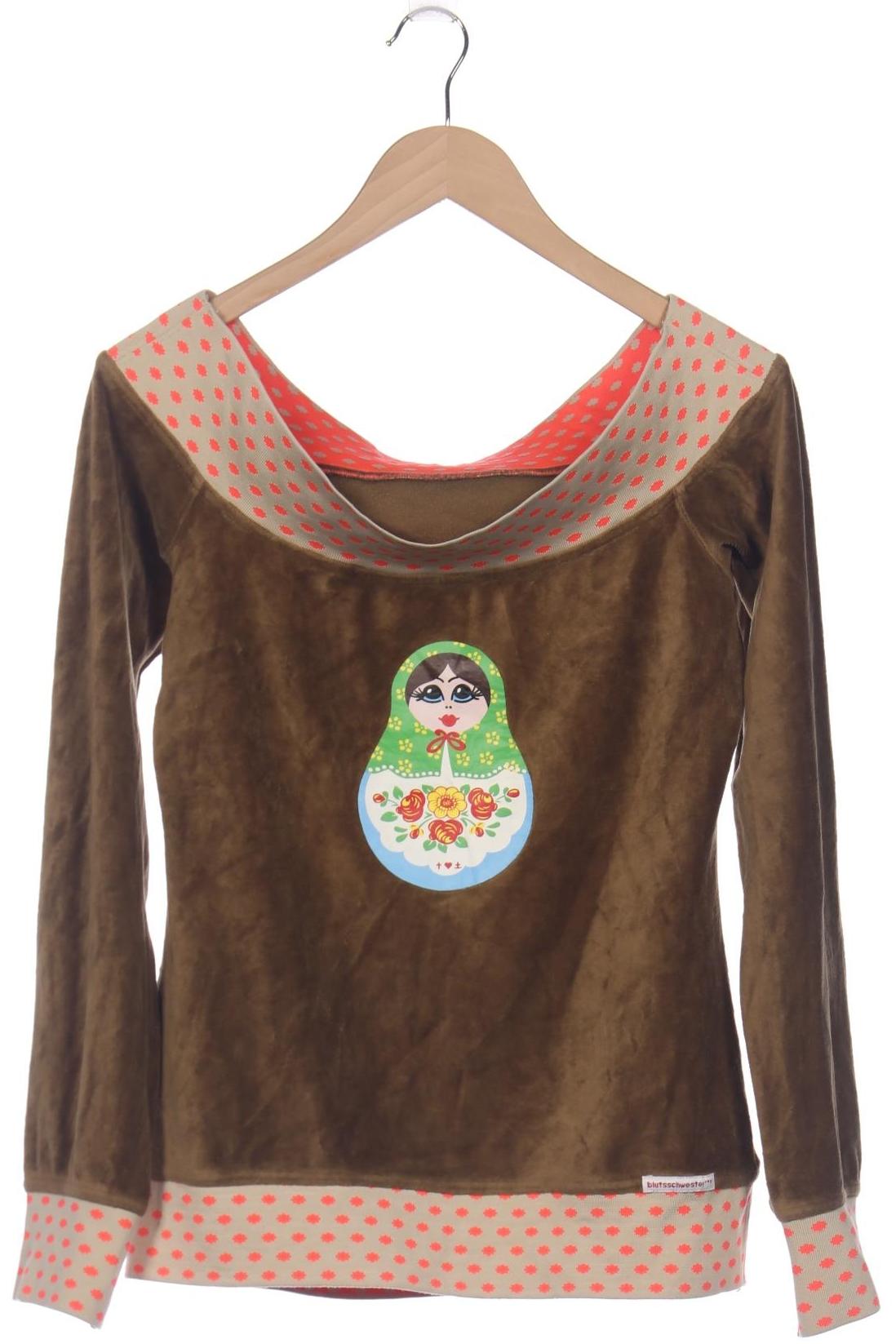 

Blutsgeschwister Damen Sweatshirt, braun, Gr. 42