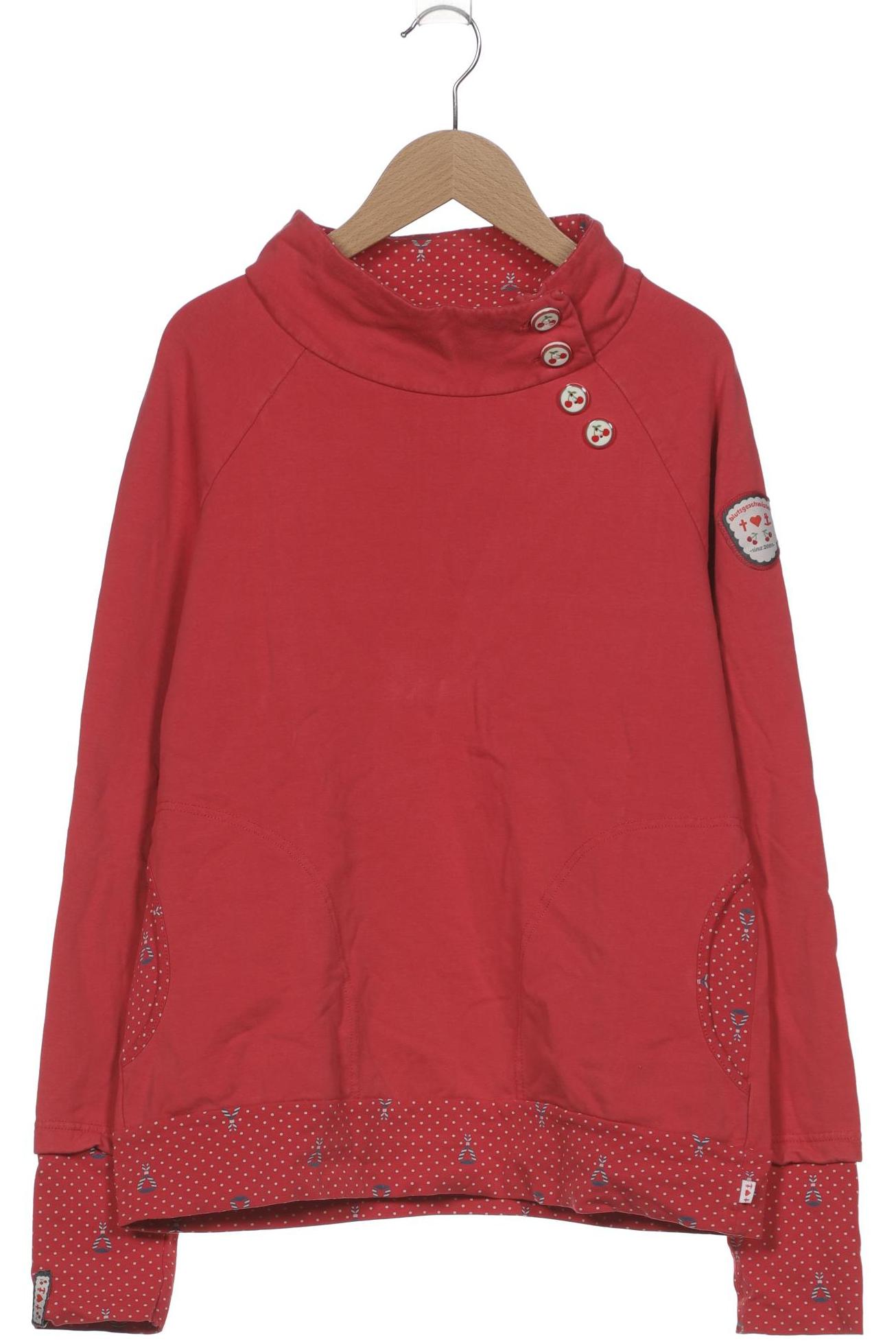

Blutsgeschwister Damen Sweatshirt, rot, Gr. 42