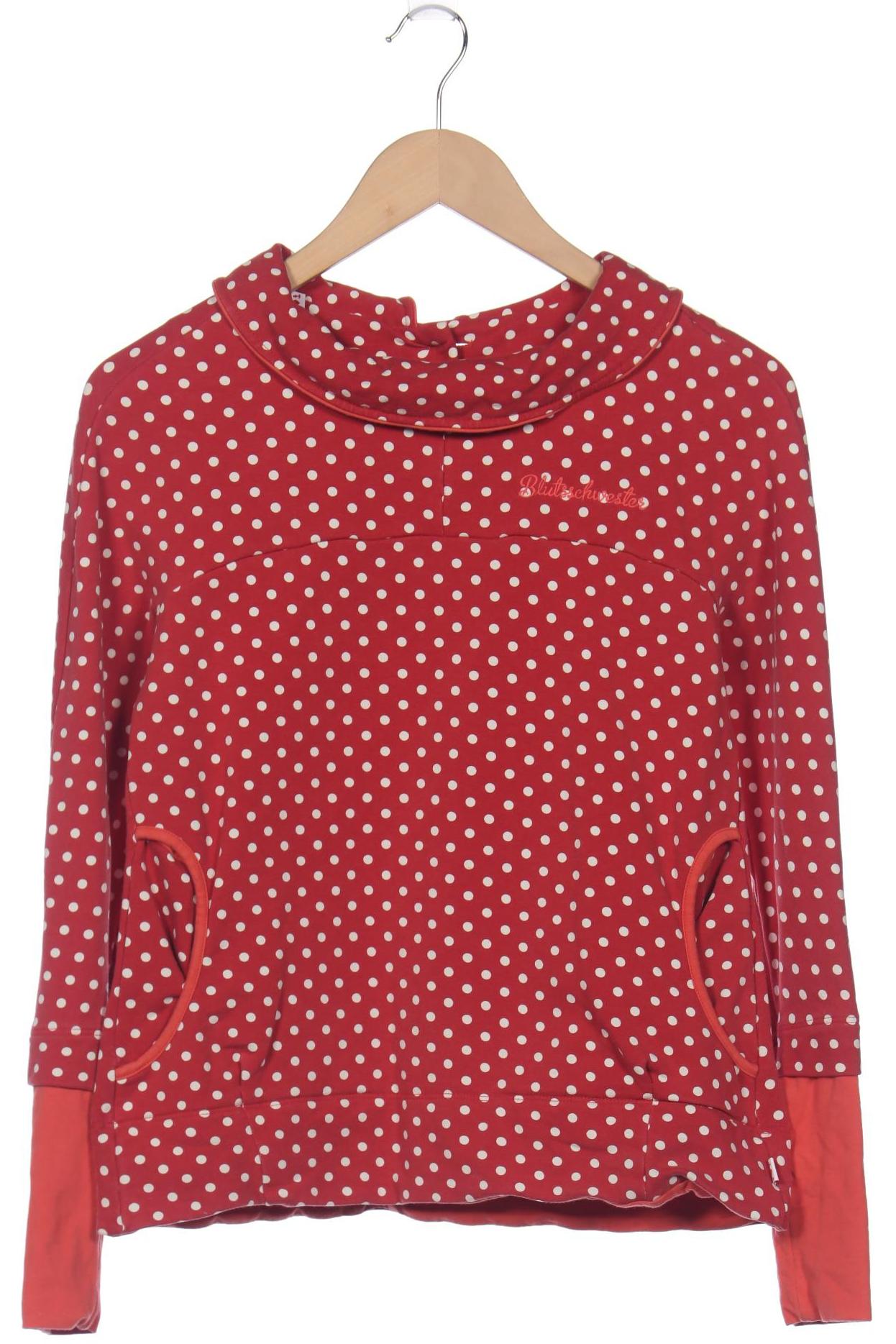 

Blutsgeschwister Damen Sweatshirt, rot, Gr. 38