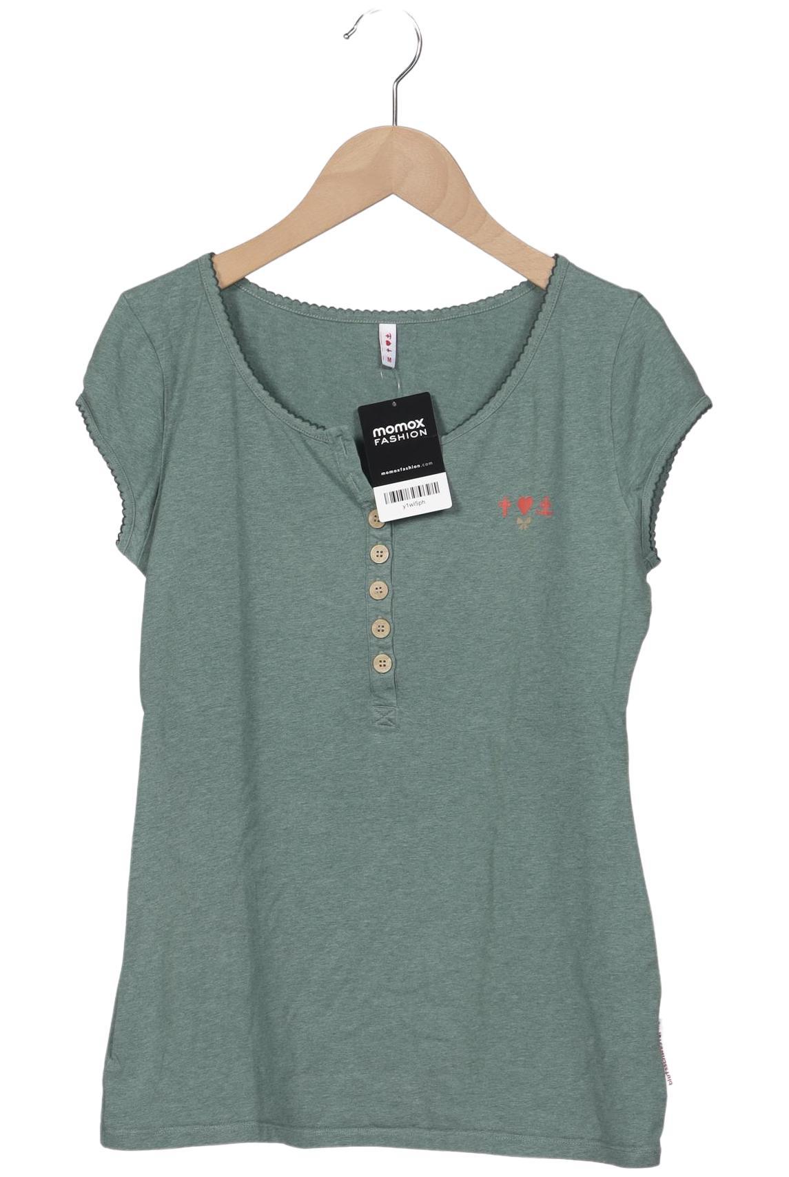 

Blutsgeschwister Damen T-Shirt, grün, Gr. 38