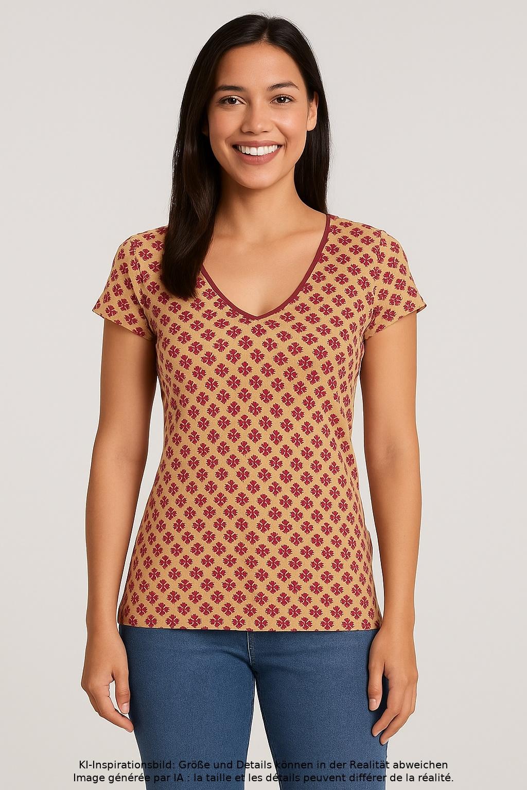 

Blutsgeschwister Damen T-Shirt, beige, Gr. 38