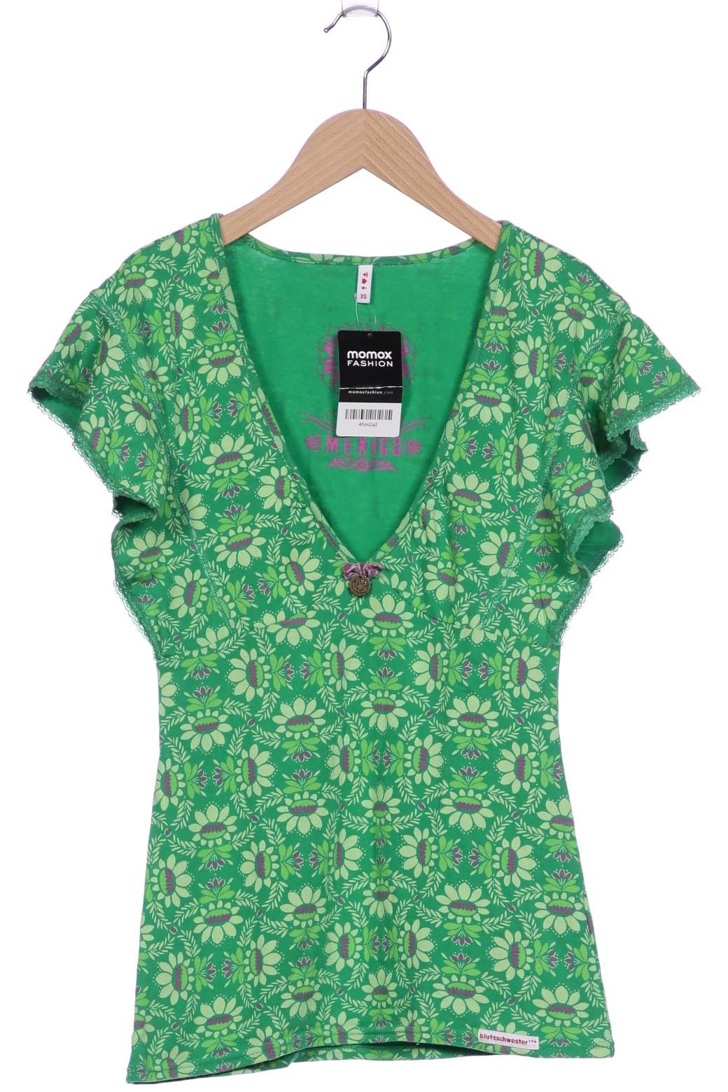 

Blutsgeschwister Damen T-Shirt, grün, Gr. 34