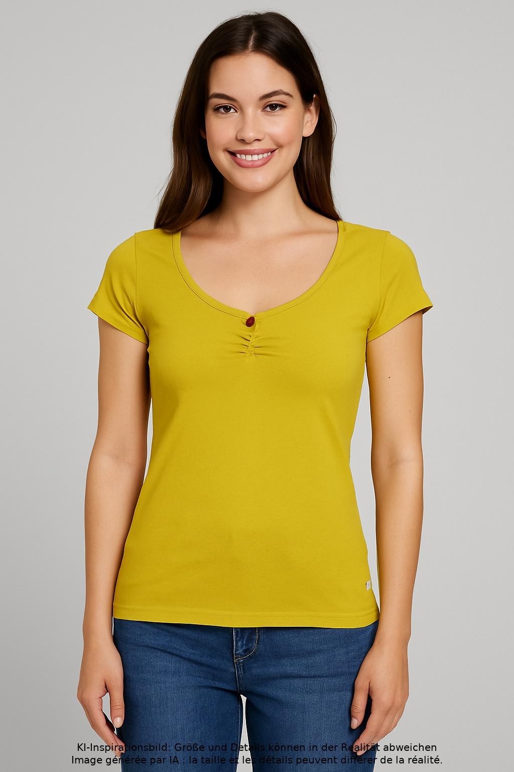 

Blutsgeschwister Damen T-Shirt, gelb, Gr. 38