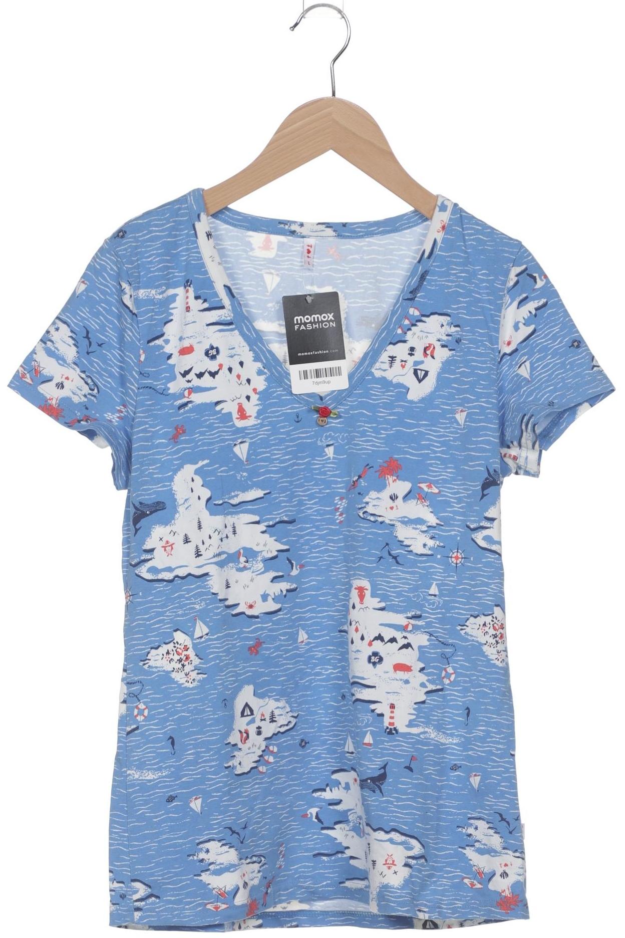 

Blutsgeschwister Damen T-Shirt, blau, Gr. 42