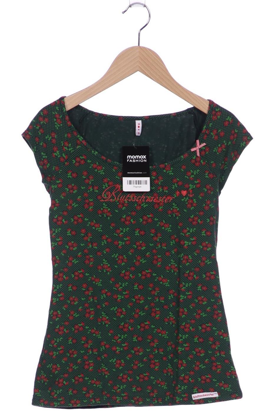 Thumbnail - Blutsgeschwister Damen T-Shirt, türkis, Gr. 34