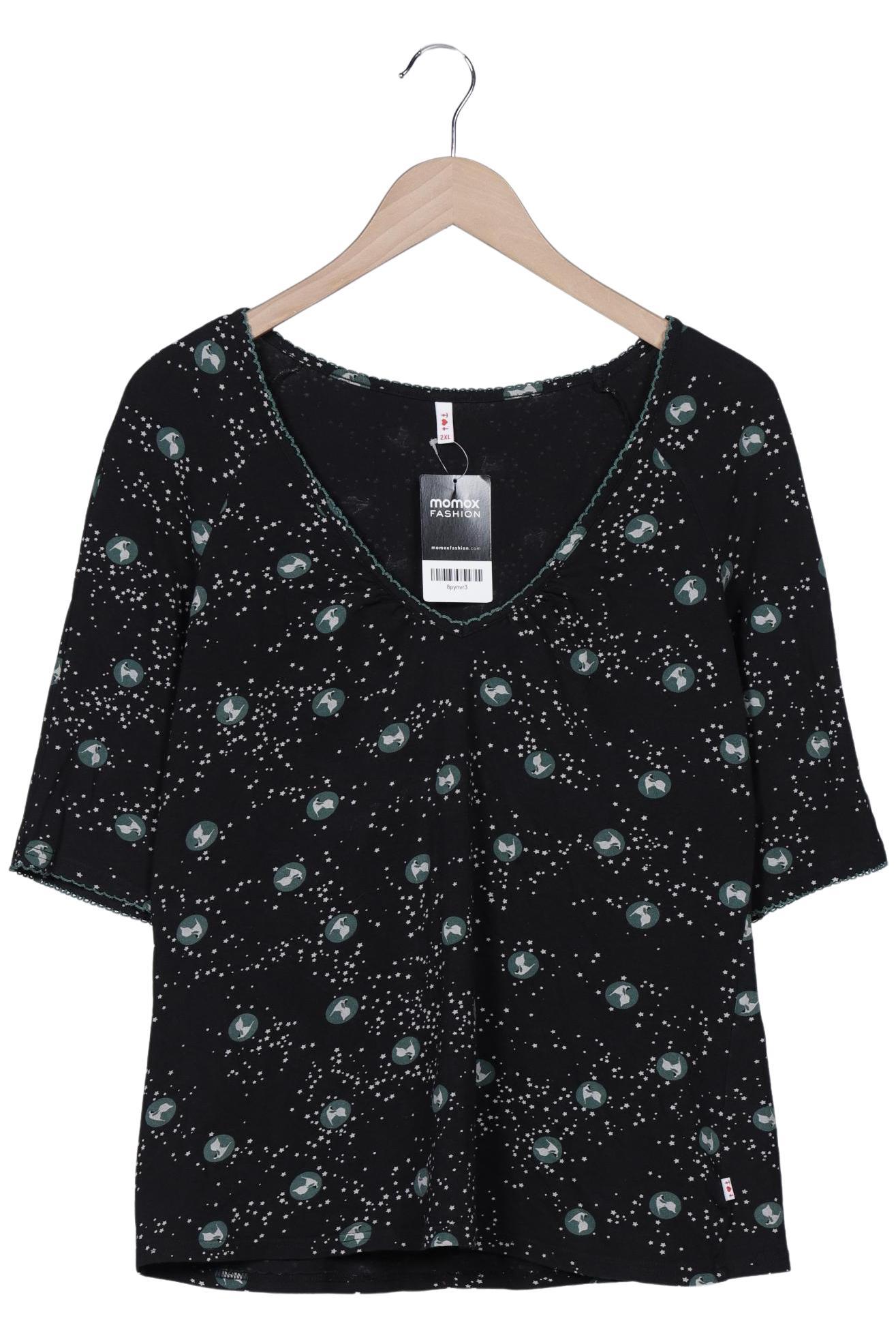 

Blutsgeschwister Damen T-Shirt, schwarz, Gr. 46