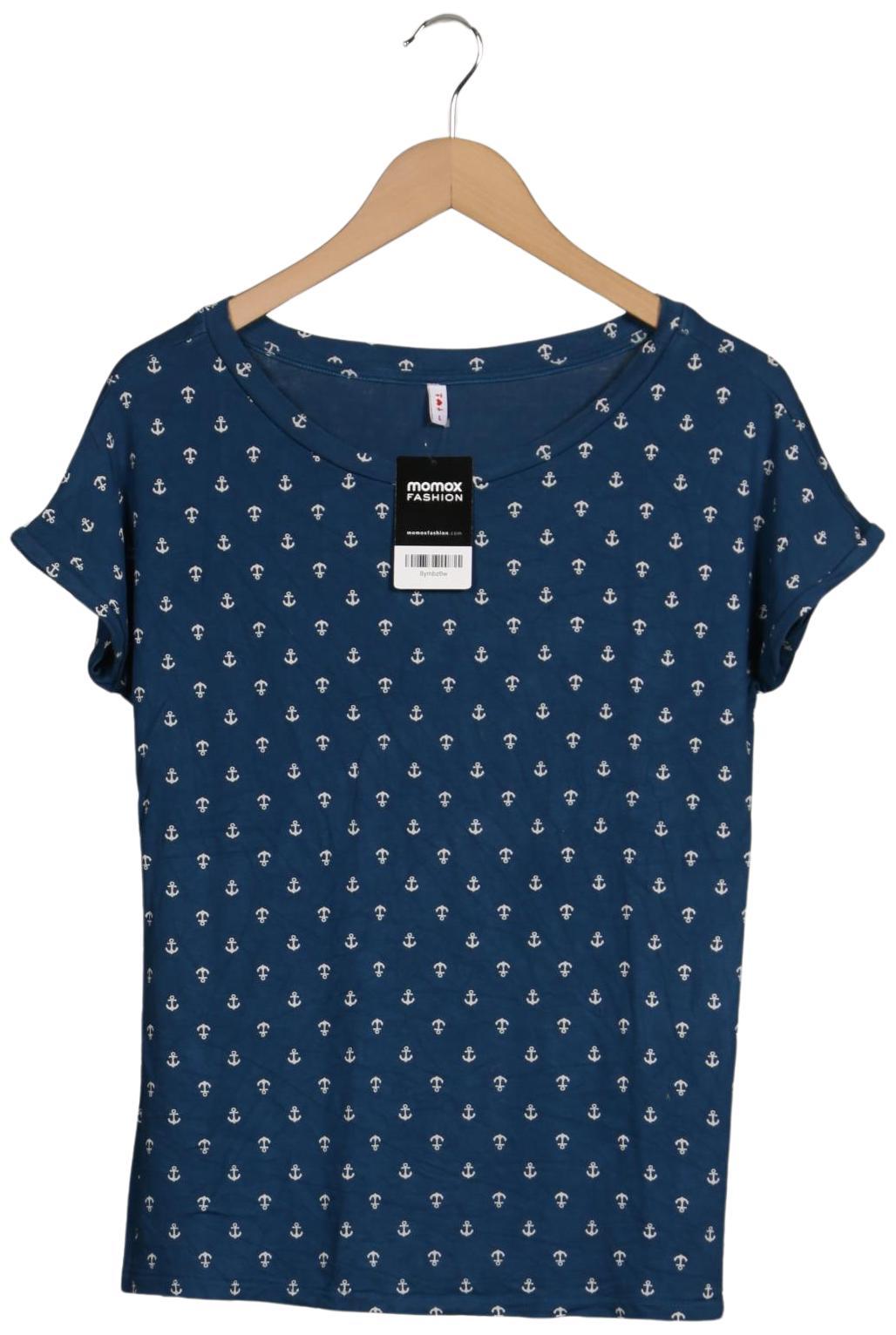 

Blutsgeschwister Damen T-Shirt, blau, Gr. 42