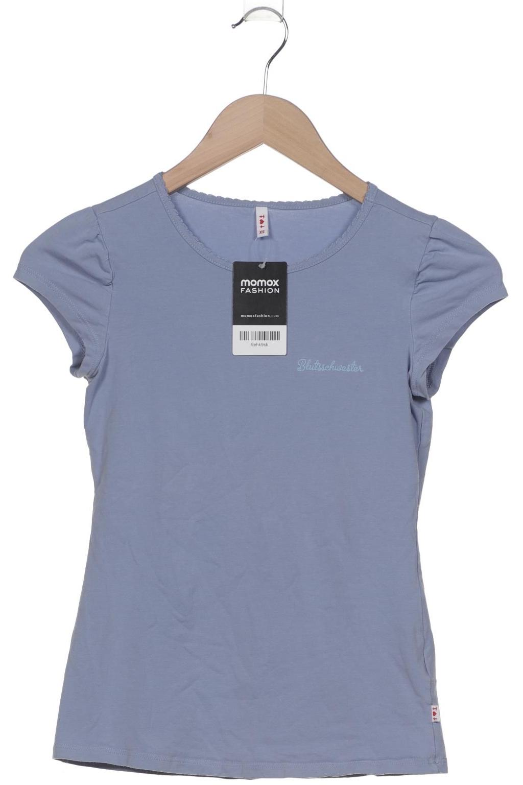

Blutsgeschwister Damen T-Shirt, blau, Gr. 34