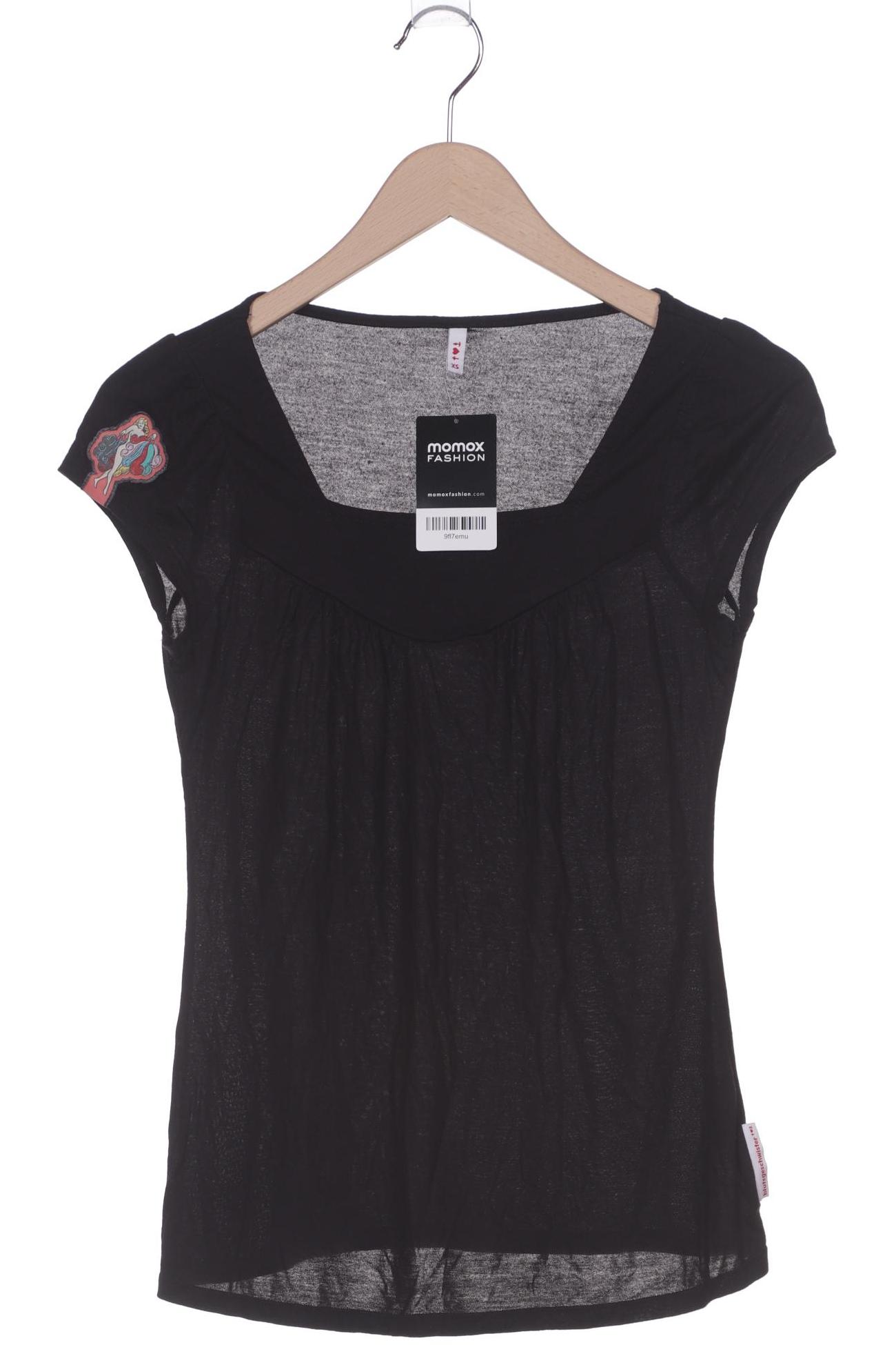 

Blutsgeschwister Damen T-Shirt, schwarz, Gr. 34