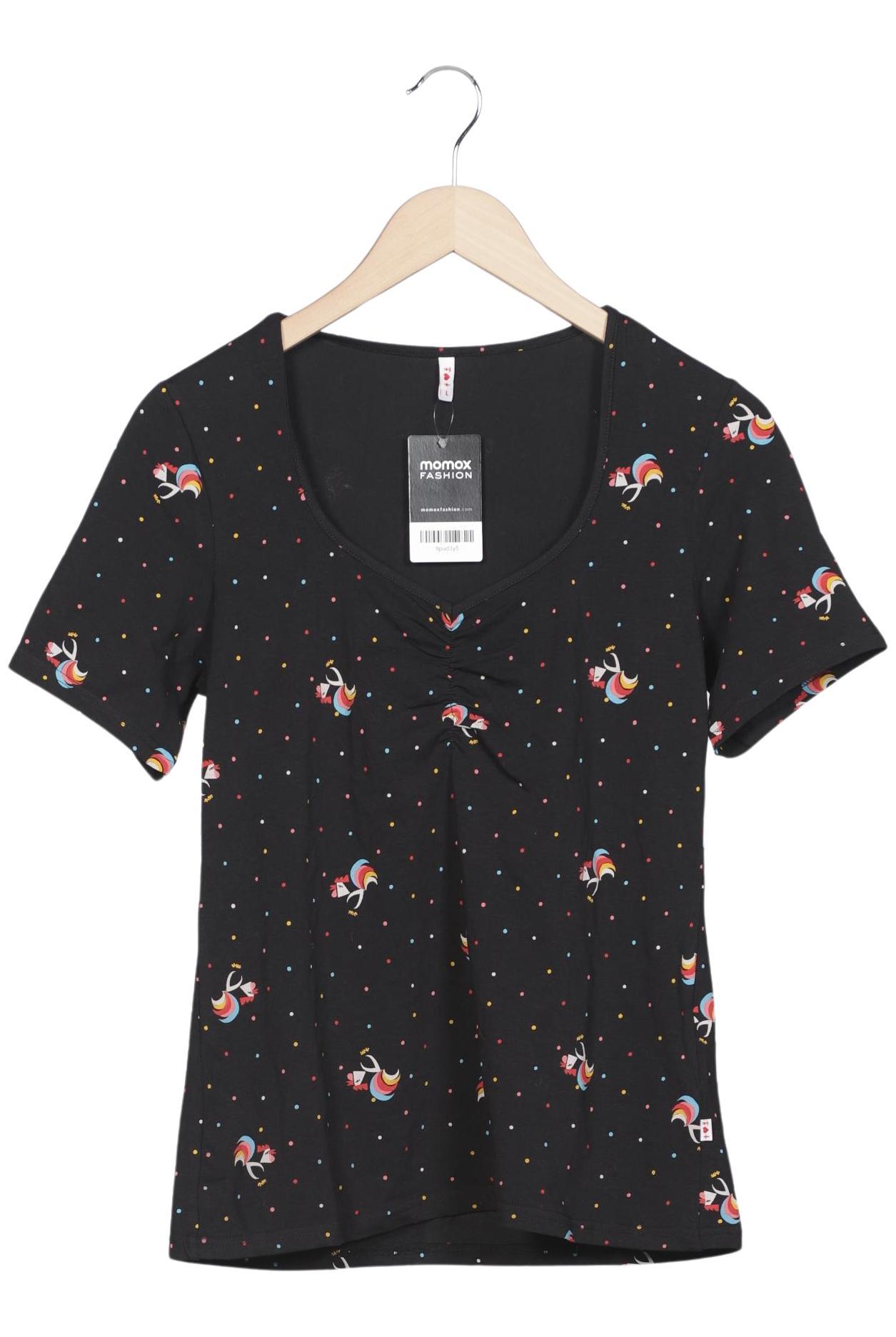 

Blutsgeschwister Damen T-Shirt, schwarz, Gr. 42