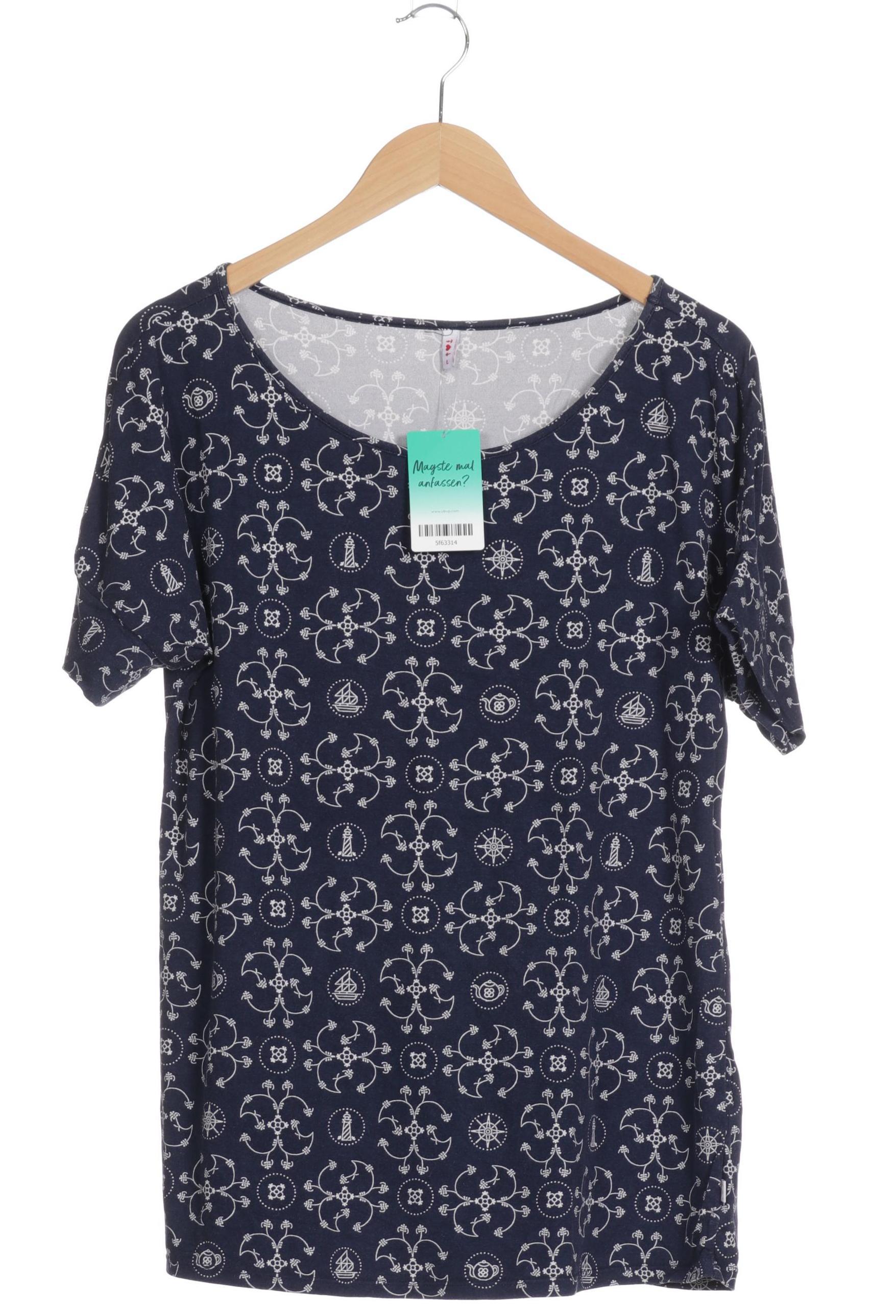

Blutsgeschwister Damen T-Shirt, blau, Gr.
