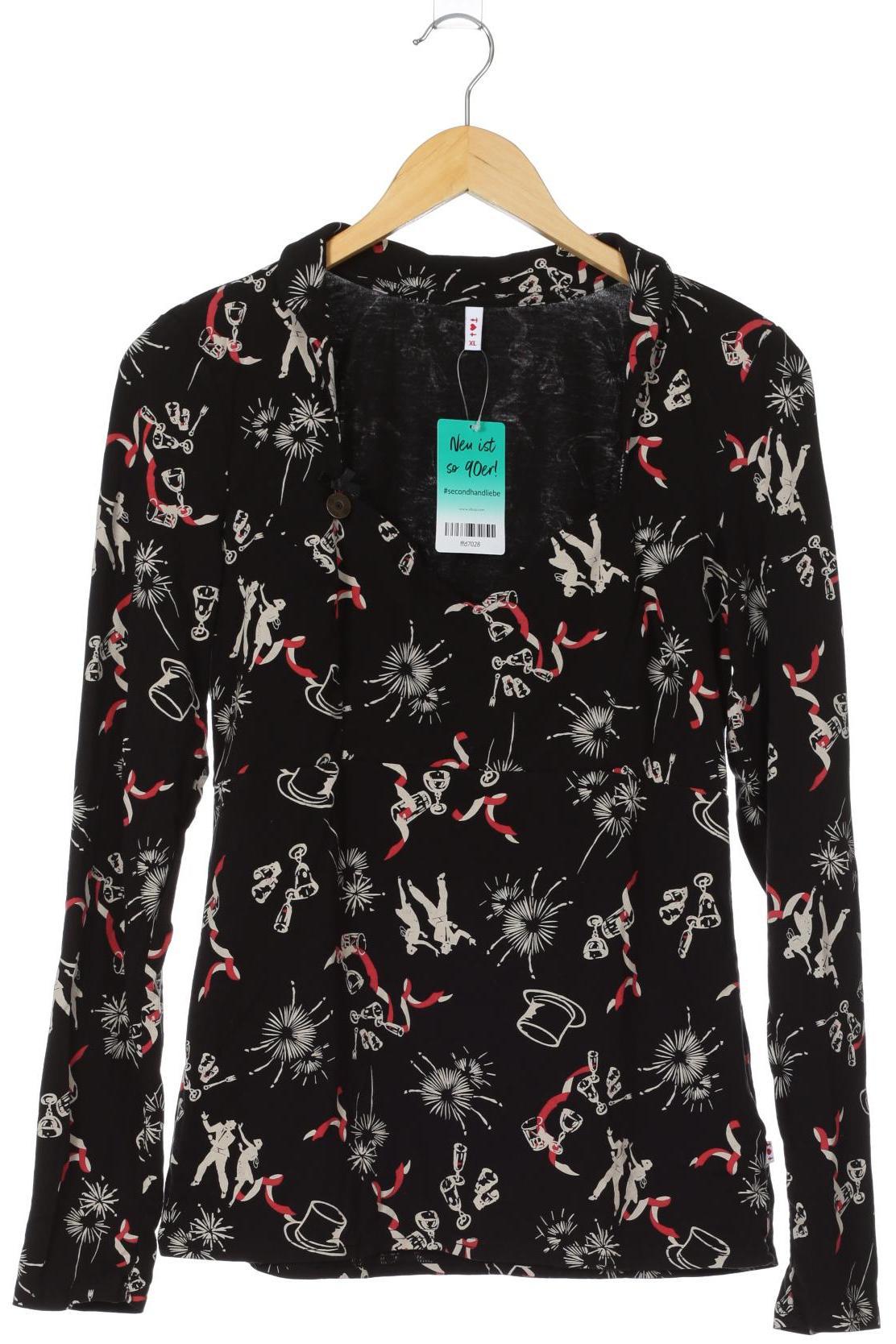 

Blutsgeschwister Damen Langarmshirt, schwarz, Gr.