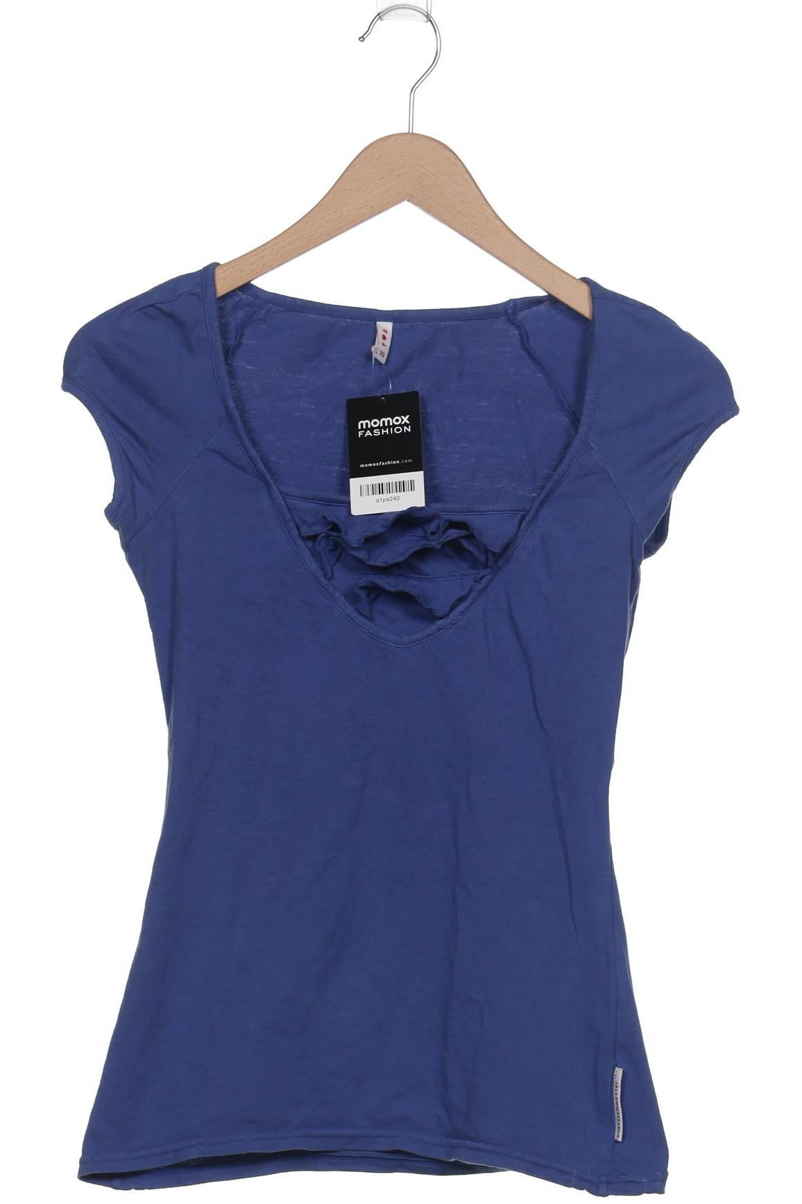 

Blutsgeschwister Damen T-Shirt, blau, Gr. 34