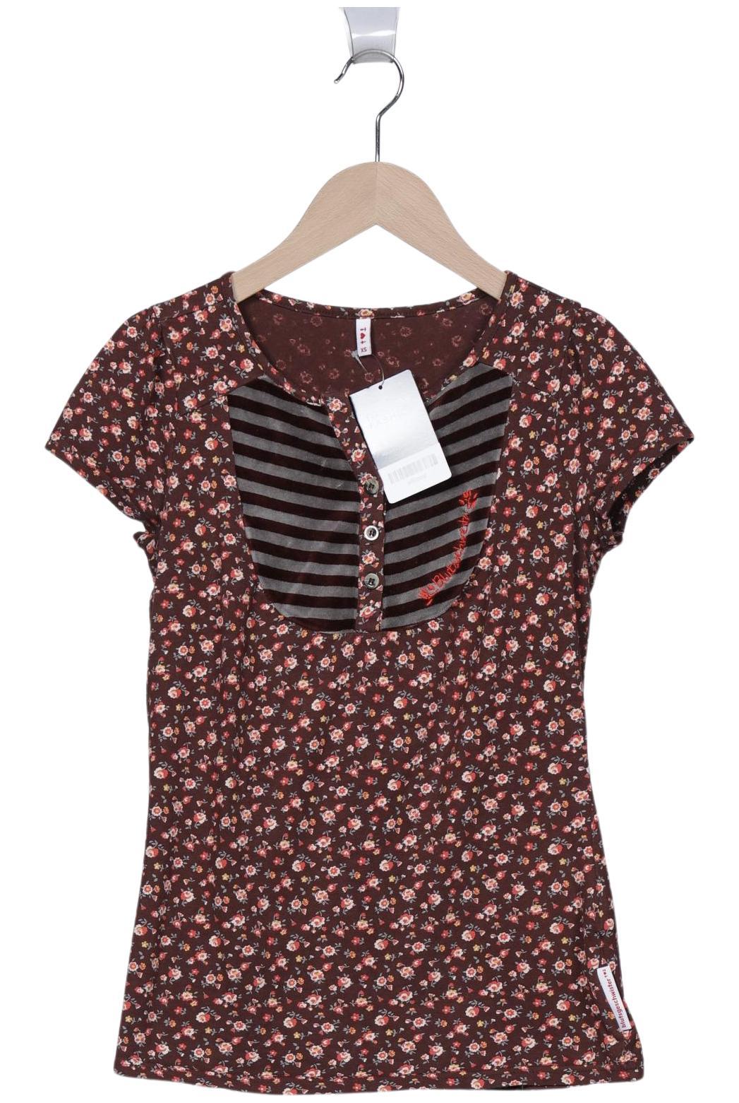 

Blutsgeschwister Damen T-Shirt, braun, Gr. 34