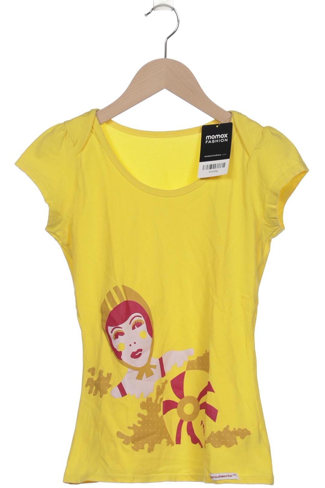 

Blutsgeschwister Damen T-Shirt, gelb, Gr. 36