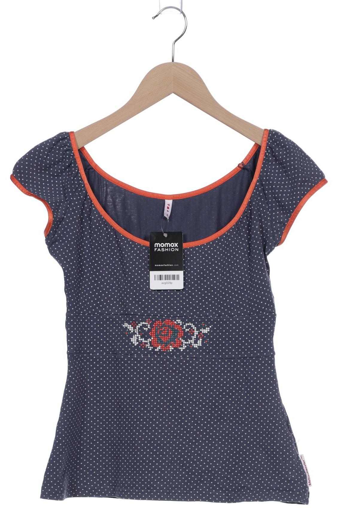 

Blutsgeschwister Damen T-Shirt, blau, Gr. 36