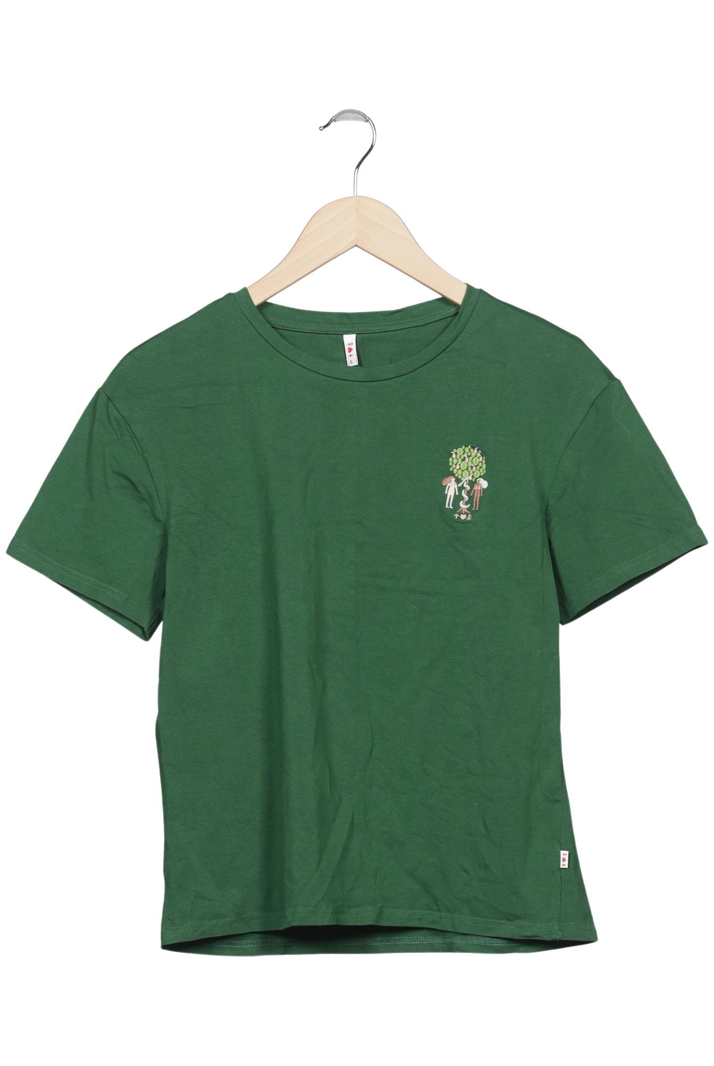 

Blutsgeschwister Damen T-Shirt, grün, Gr. 42