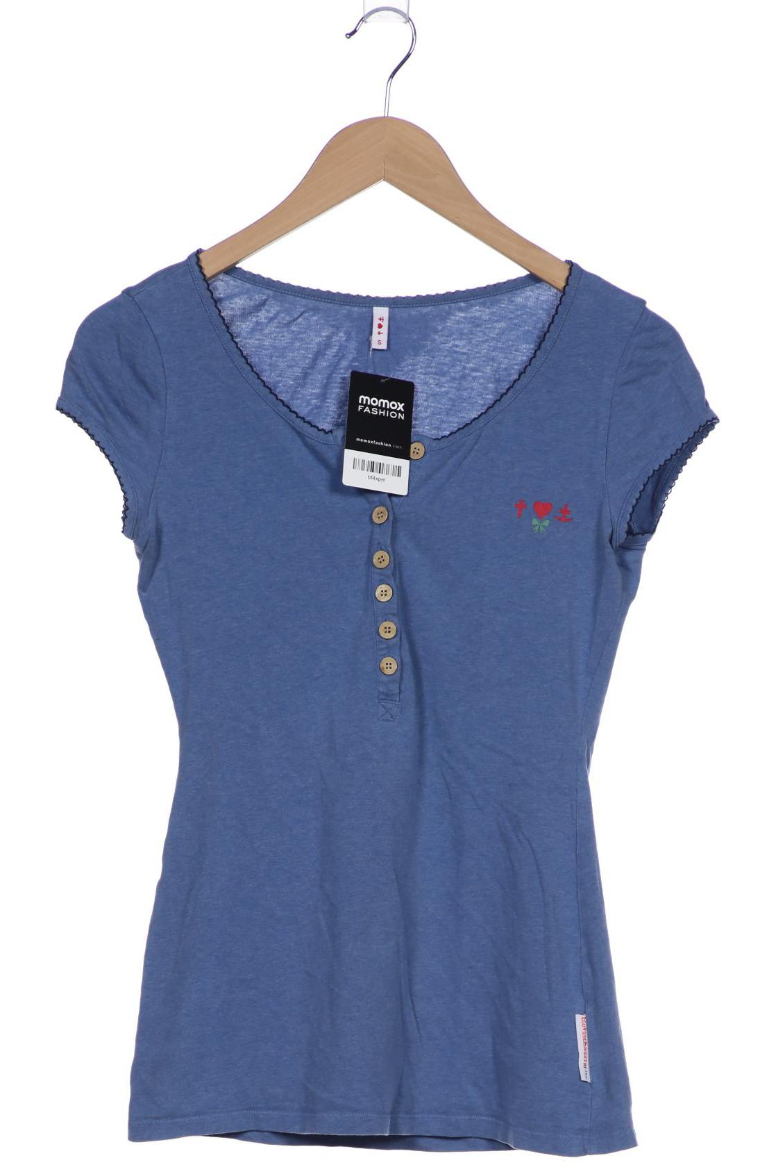 

Blutsgeschwister Damen T-Shirt, blau, Gr. 36