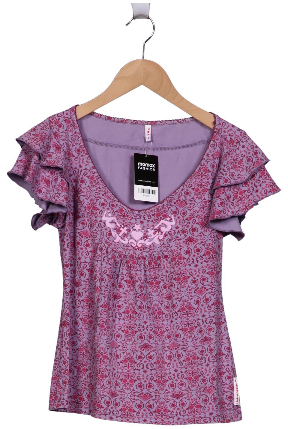Thumbnail - Blutsgeschwister Damen T-Shirt, flieder, Gr. 36