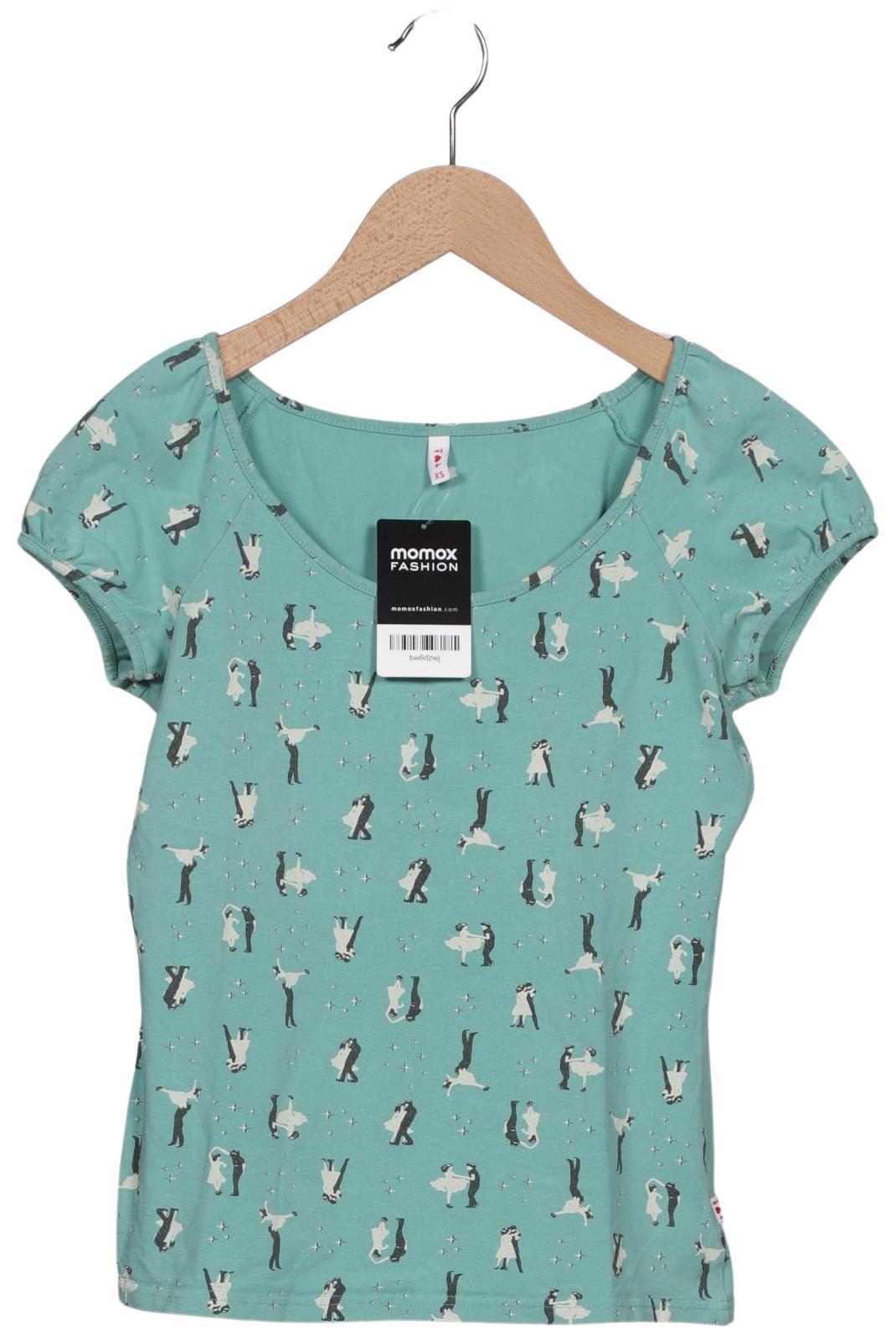 

Blutsgeschwister Damen T-Shirt, türkis, Gr. 34
