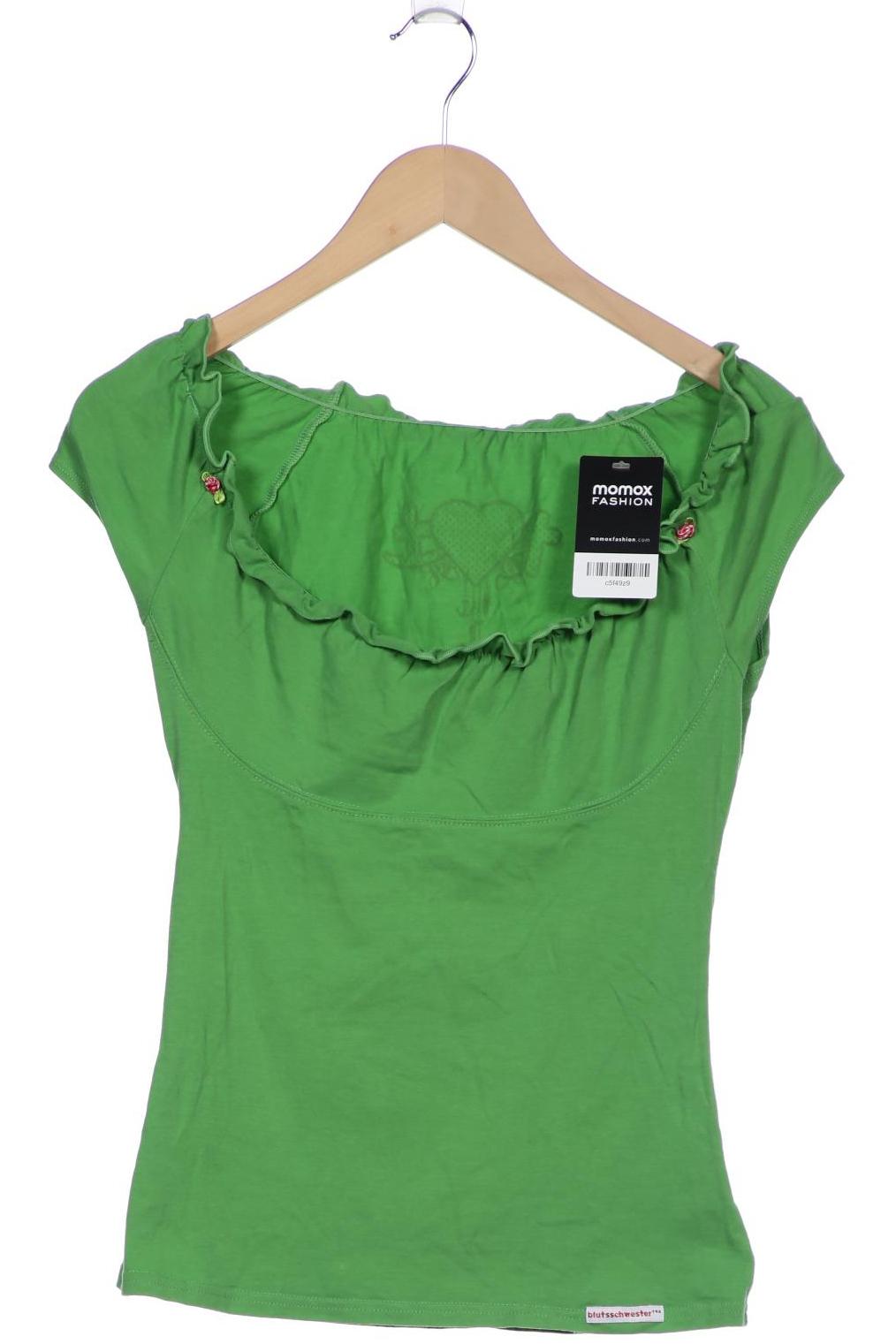 

Blutsgeschwister Damen T-Shirt, grün, Gr. 36