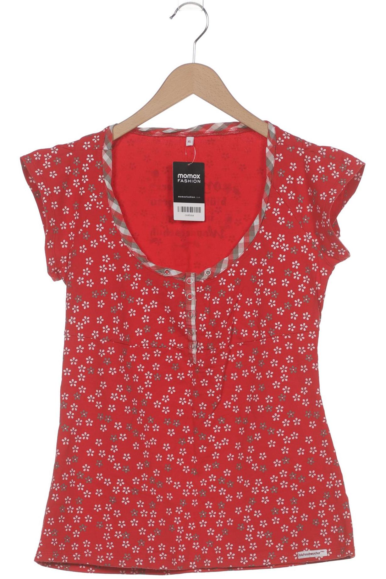 

Blutsgeschwister Damen T-Shirt, rot, Gr. 44
