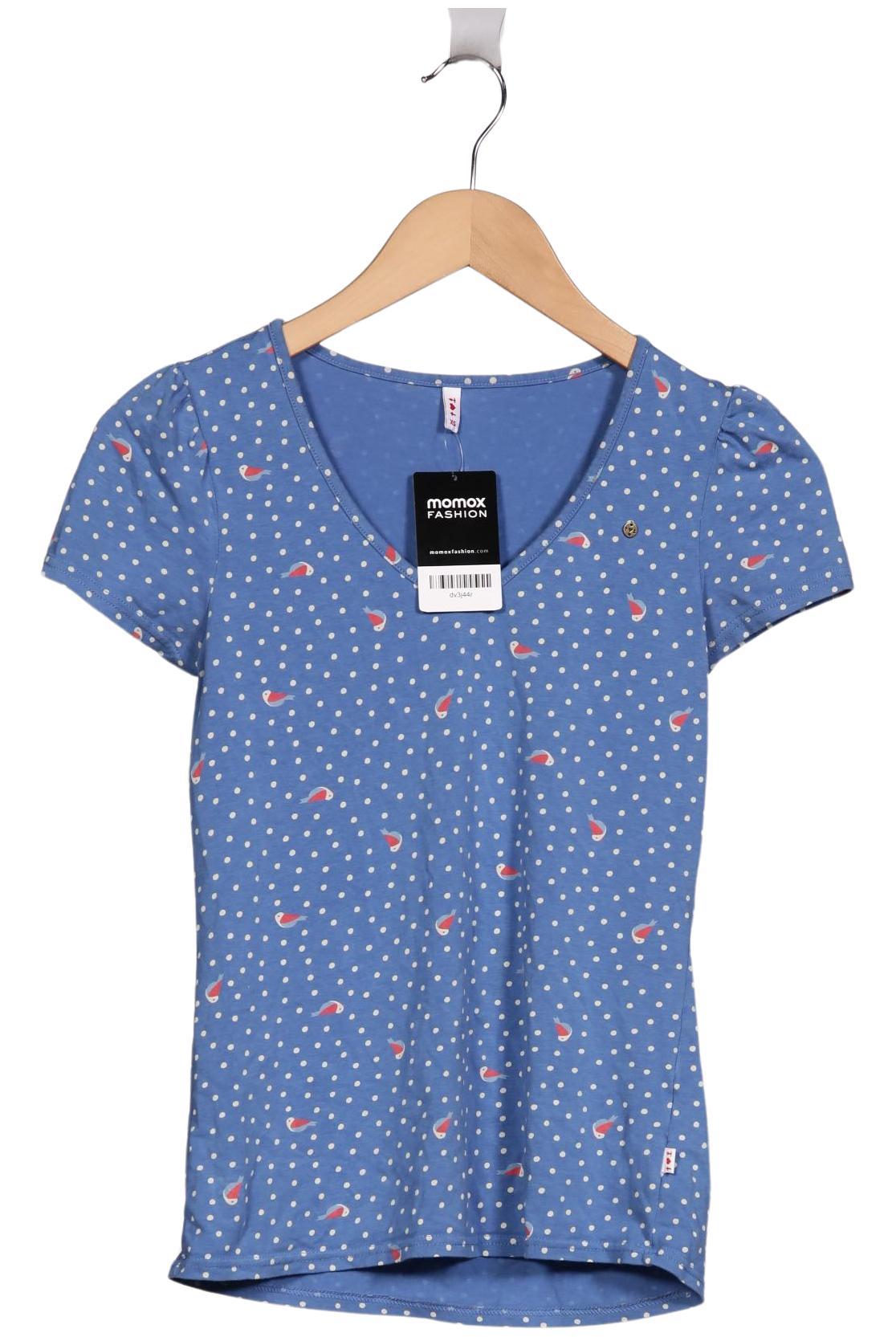 

Blutsgeschwister Damen T-Shirt, blau, Gr. 34