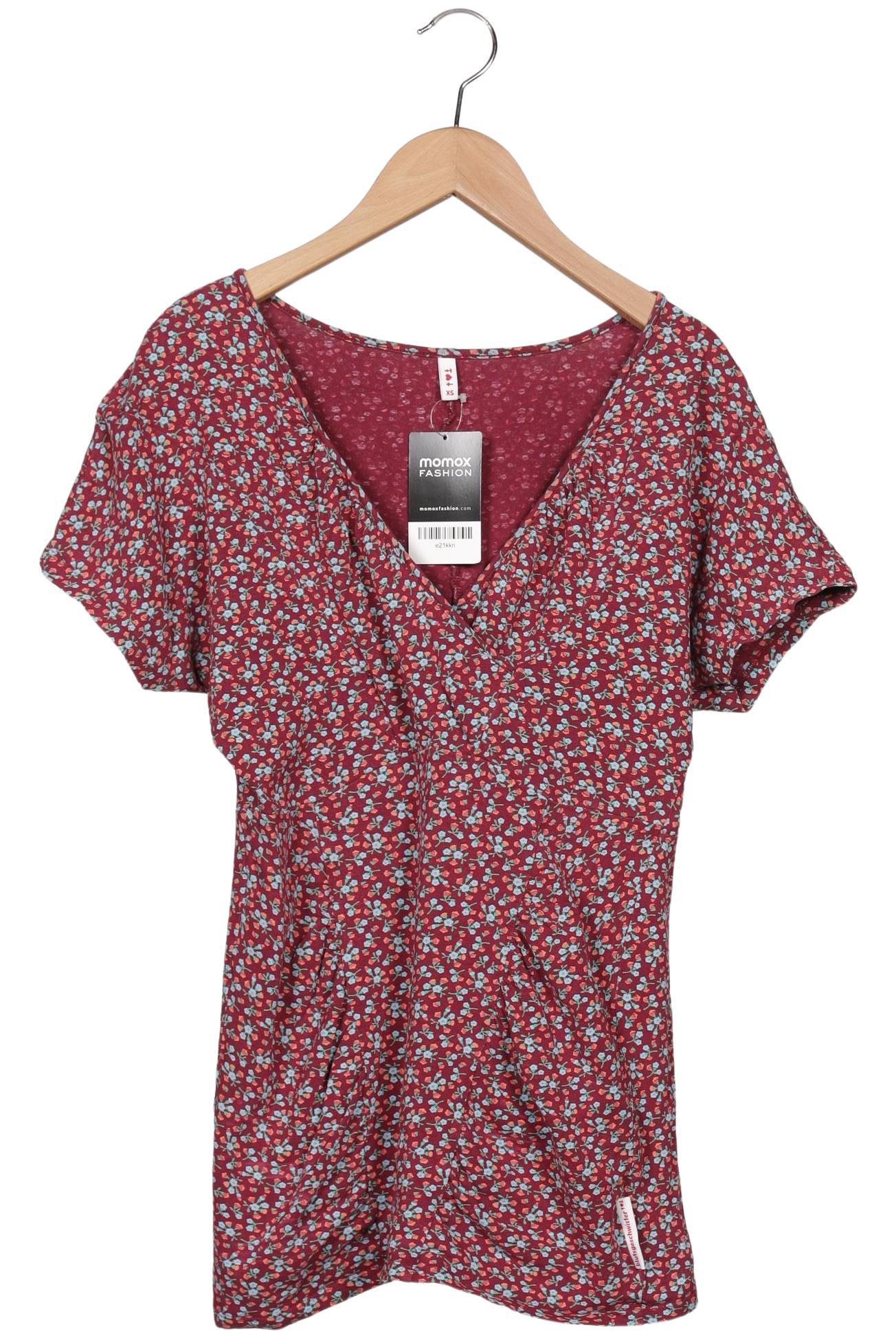 

Blutsgeschwister Damen T-Shirt, rot, Gr. 34