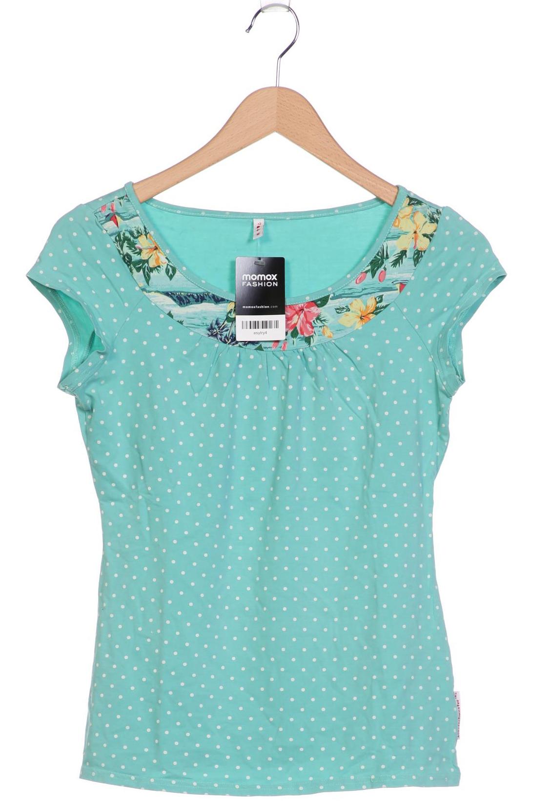 

Blutsgeschwister Damen T-Shirt, türkis, Gr. 38