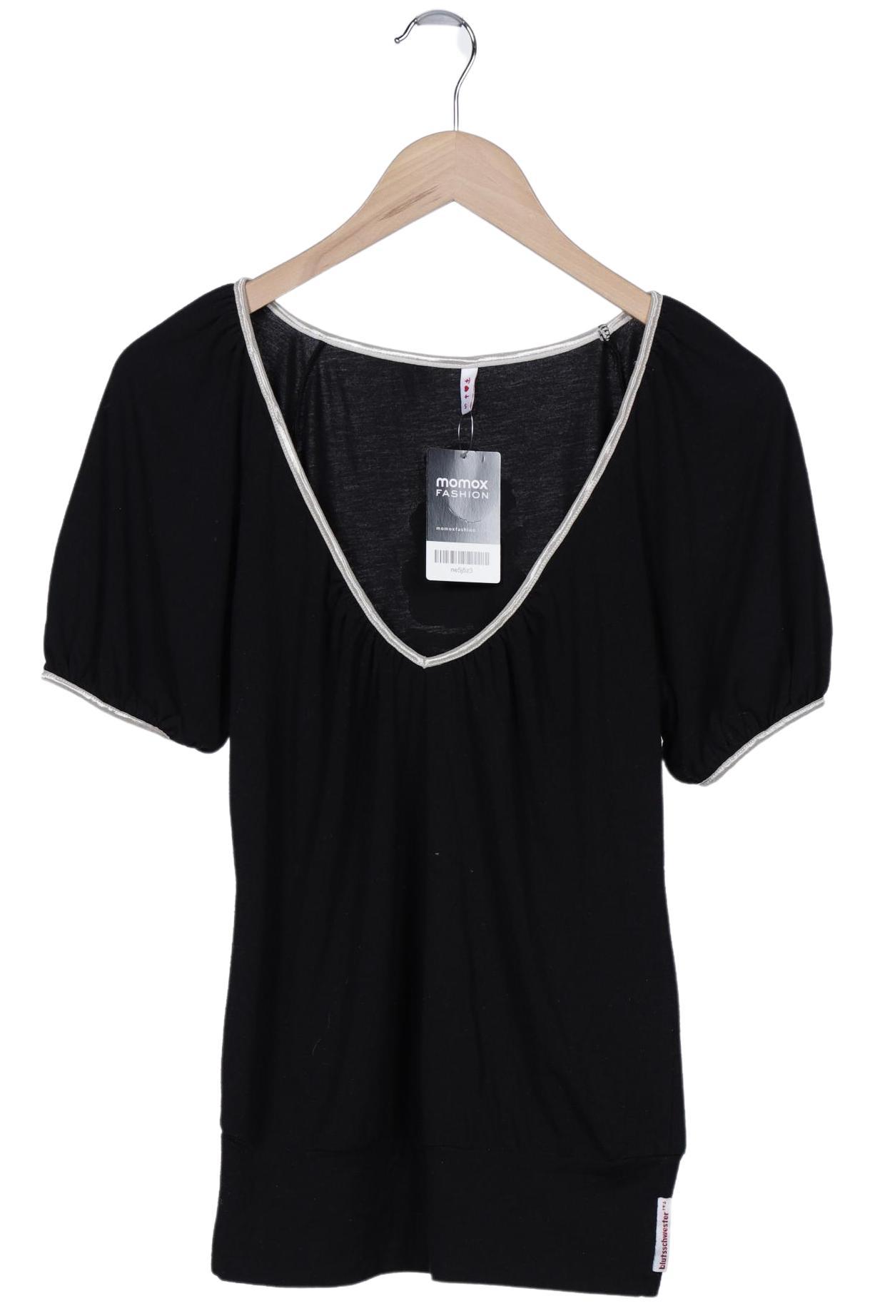 

Blutsgeschwister Damen T-Shirt, schwarz, Gr. 34